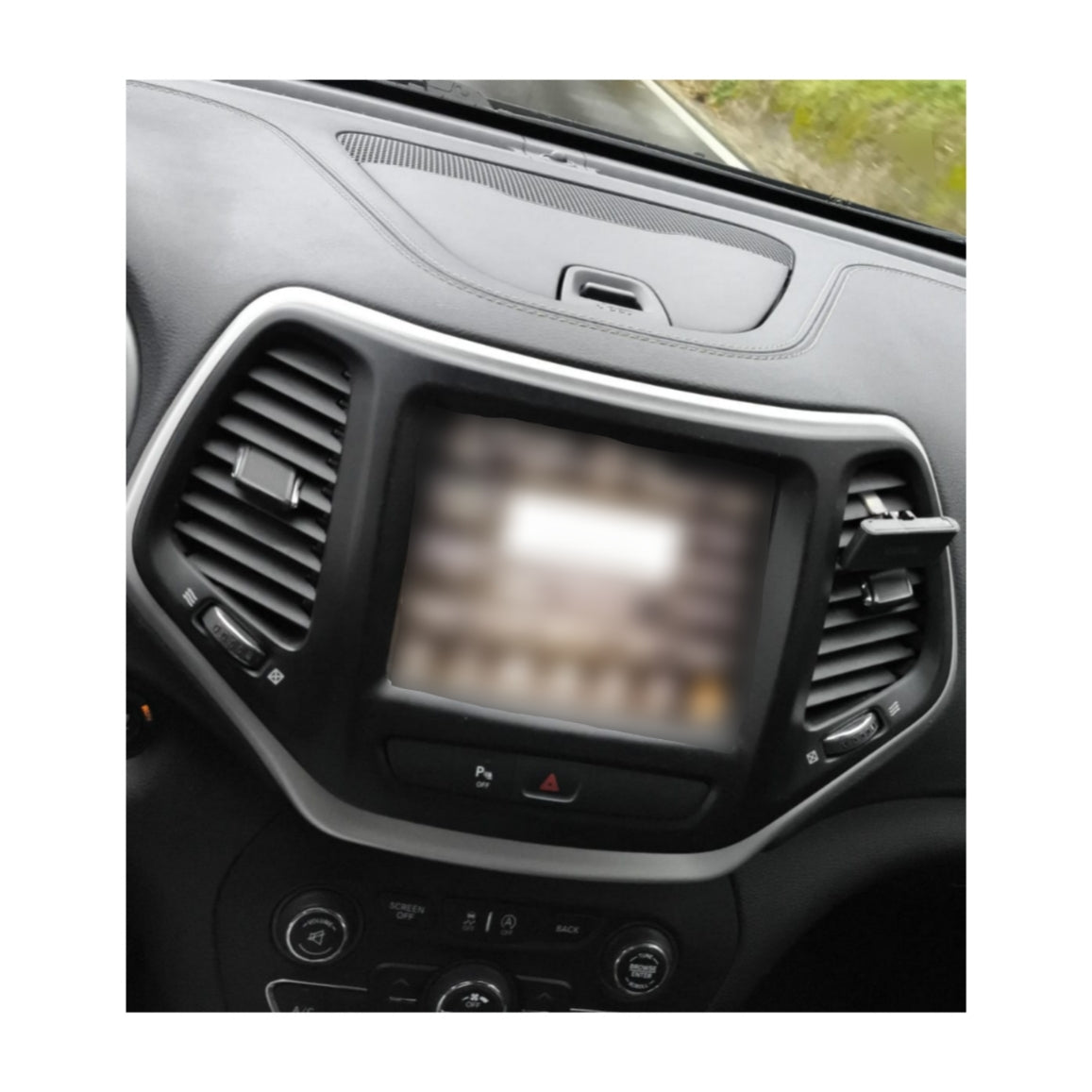 Kit Montaggio Autoradio 10.1"Pollici Jeep Grand Cherokee (2011-2021) Mascherina, Cablaggio Autoradio Android