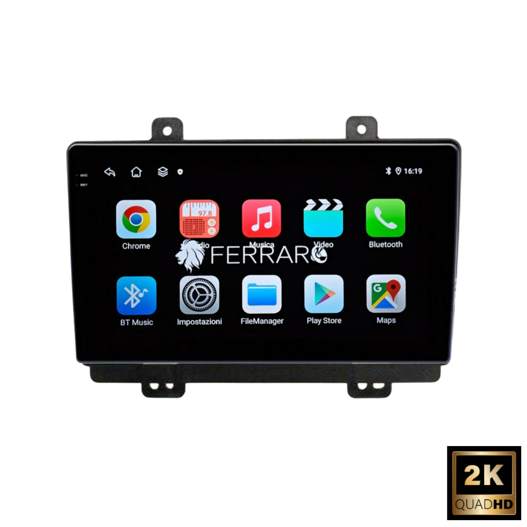 Autoradio per DR F35 (2018-2023) 9" 2K, Android, Bluetooth, CarPlay, Android Auto, 12/256GB Ram