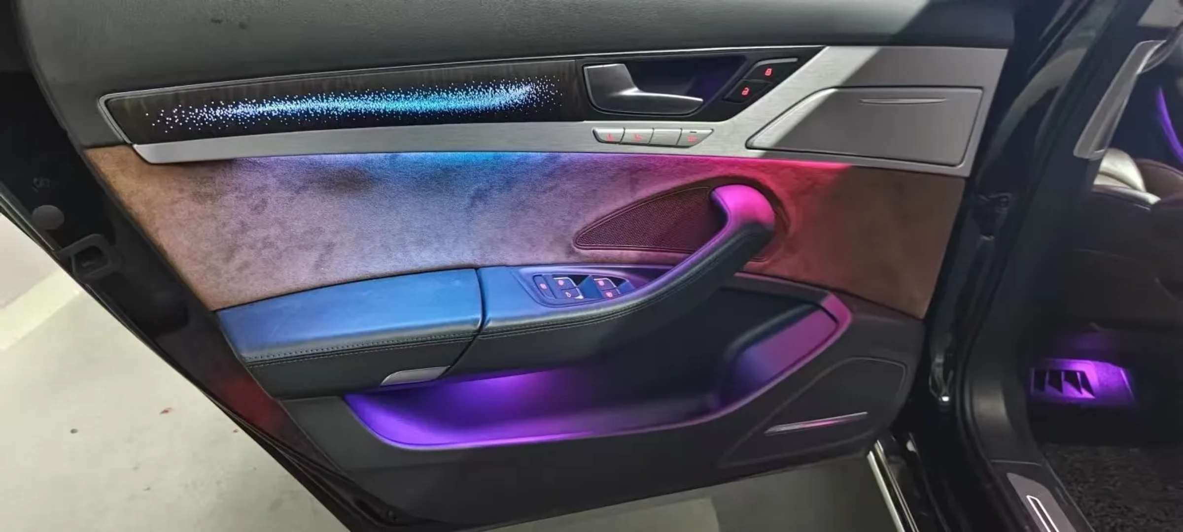 Ambient Light per Audi A8 D4, 256 Colori, APP