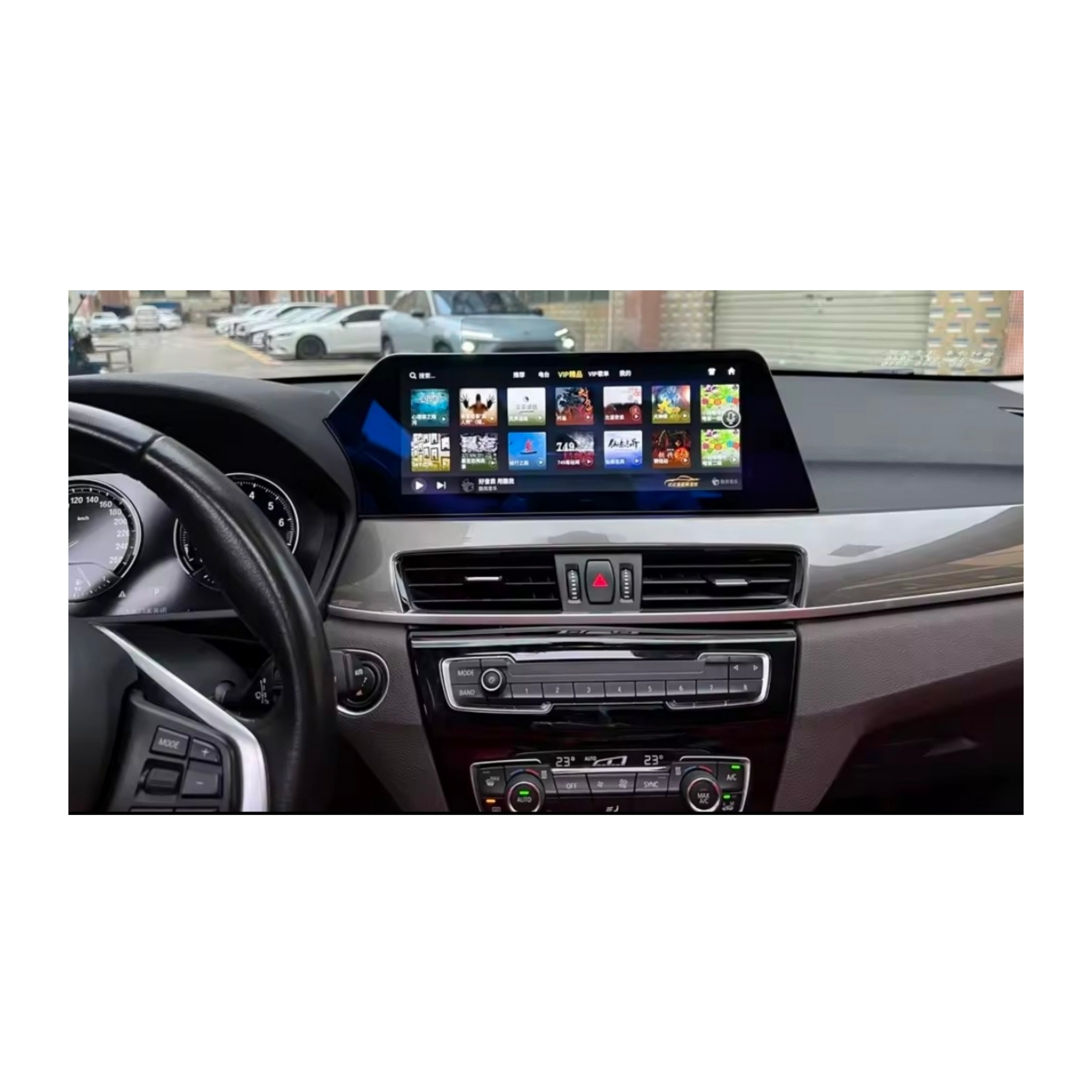 Autoradio per BMW X1/X2 F49, F39 (Evo System) 12.3" | Dal 2018 in Poi | Android | Bluetooth | CarPlay | Android Auto | 4/8GB Ram