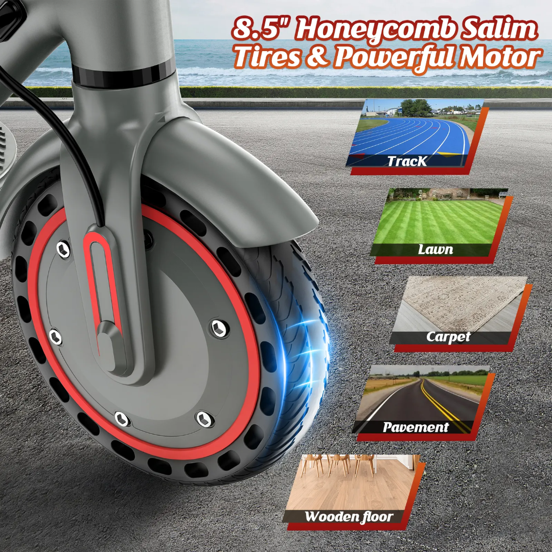 FerraroStore D8 Pro, Monopattino Pieghevole, 8.5", Batteria 36V