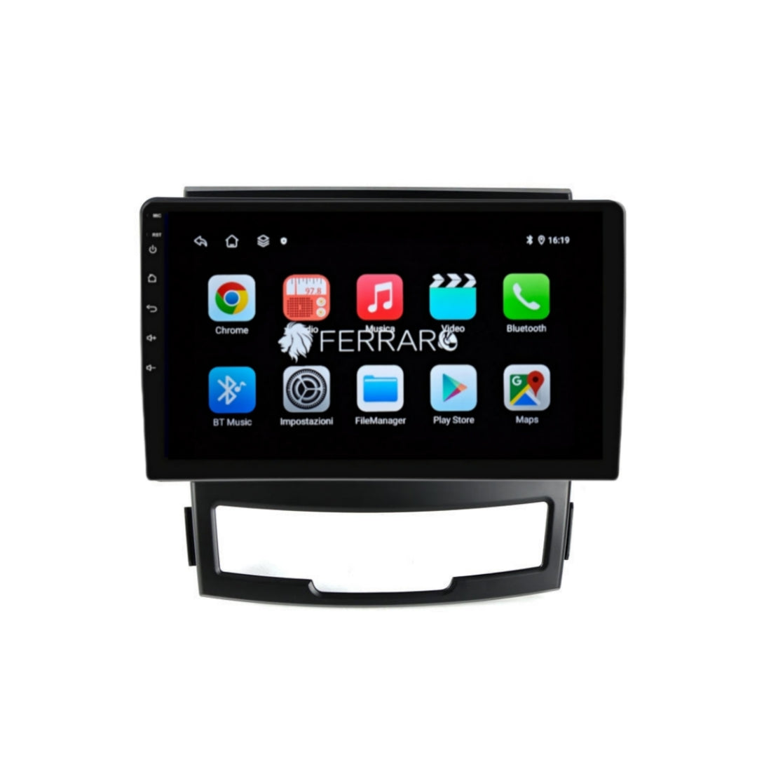 Autoradio per SsangYong Korando (2010-2013) 9" Android, Bluetooth, CarPlay, Android Auto, 2GB/4GB/6GB/8GB Ram