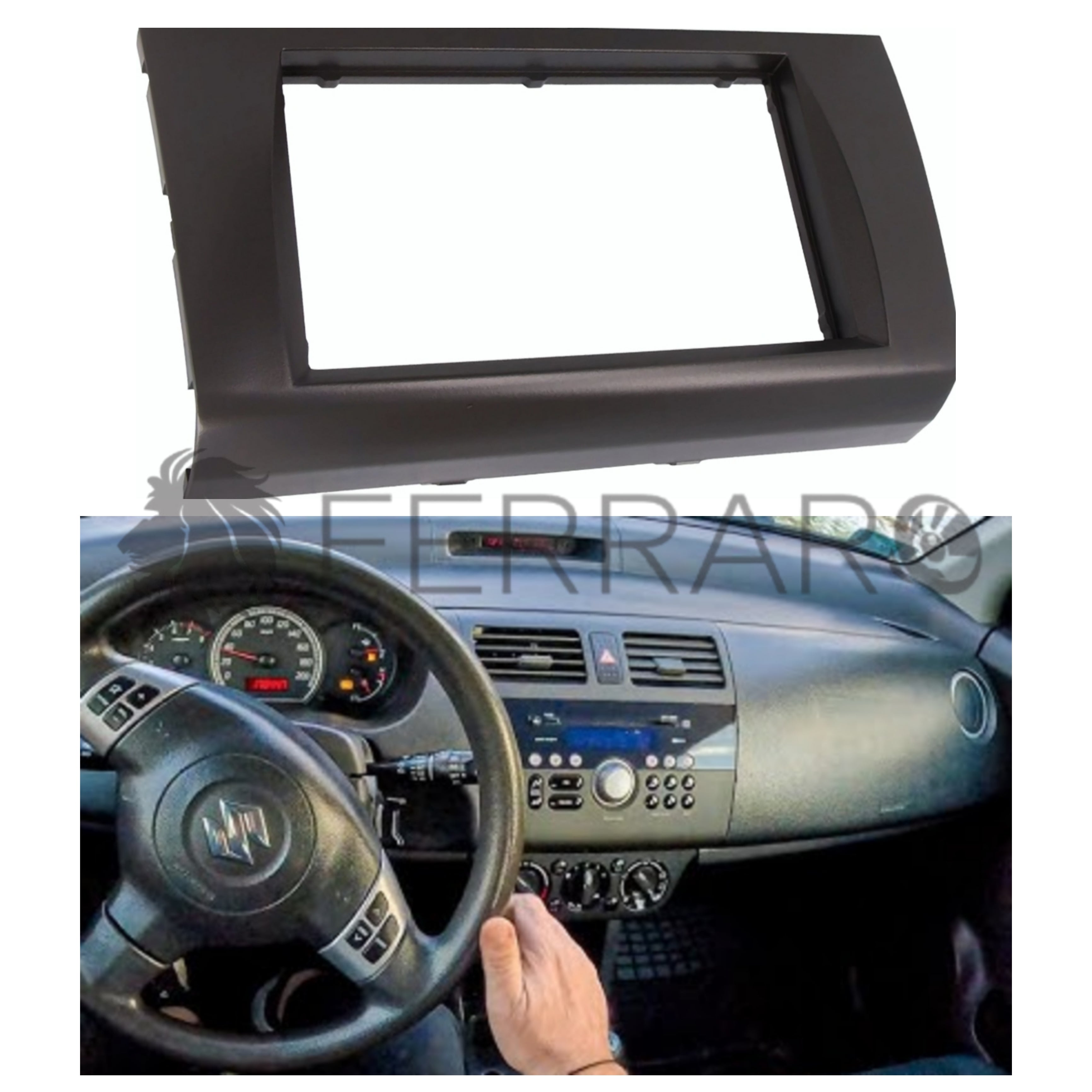 Mascherina 2DIN No Cornice | Suzuki Swift dal 2005>