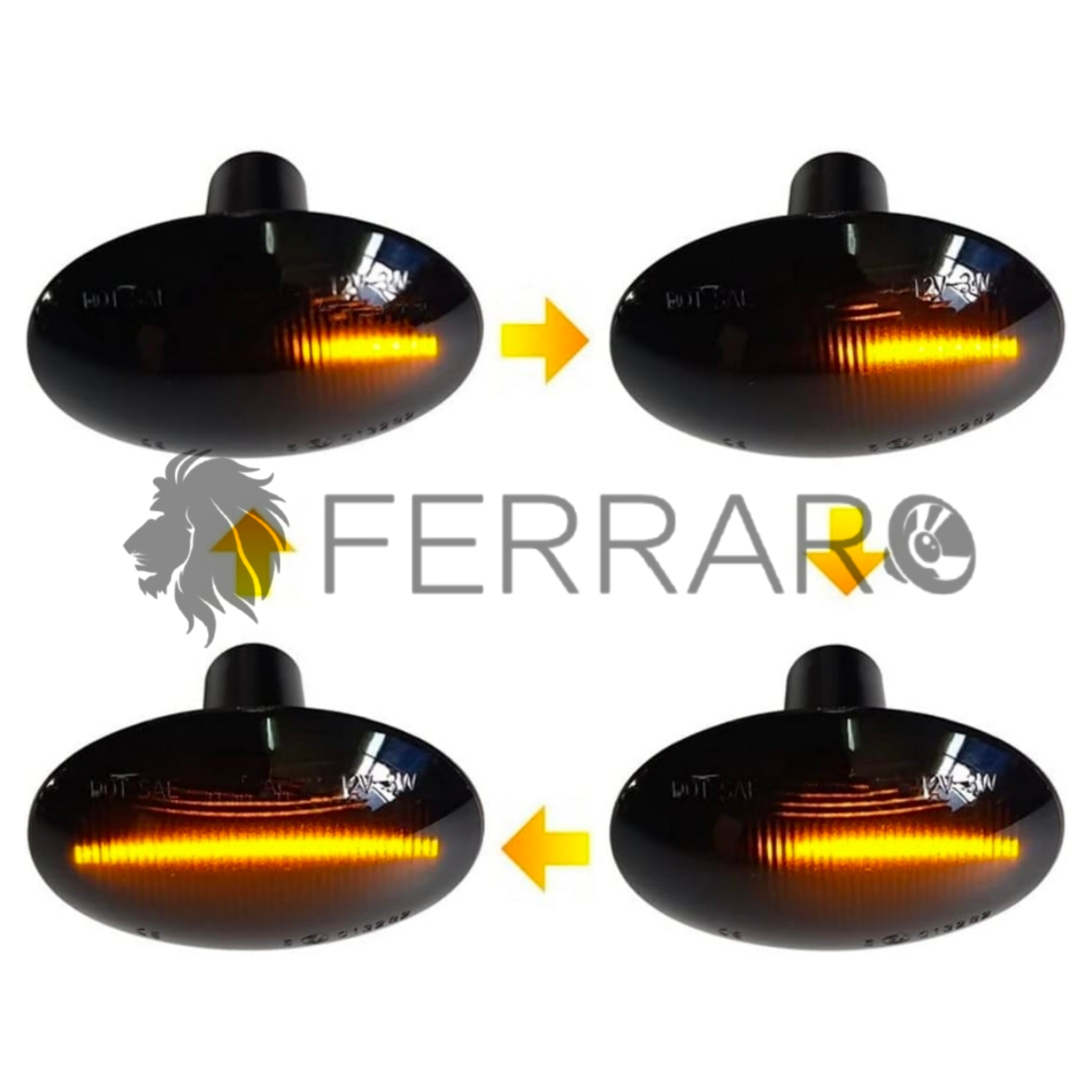 Indicatore Direzione Led per BMW Mini R56, R57, R58, R59 (2007-2013), Plug and Play