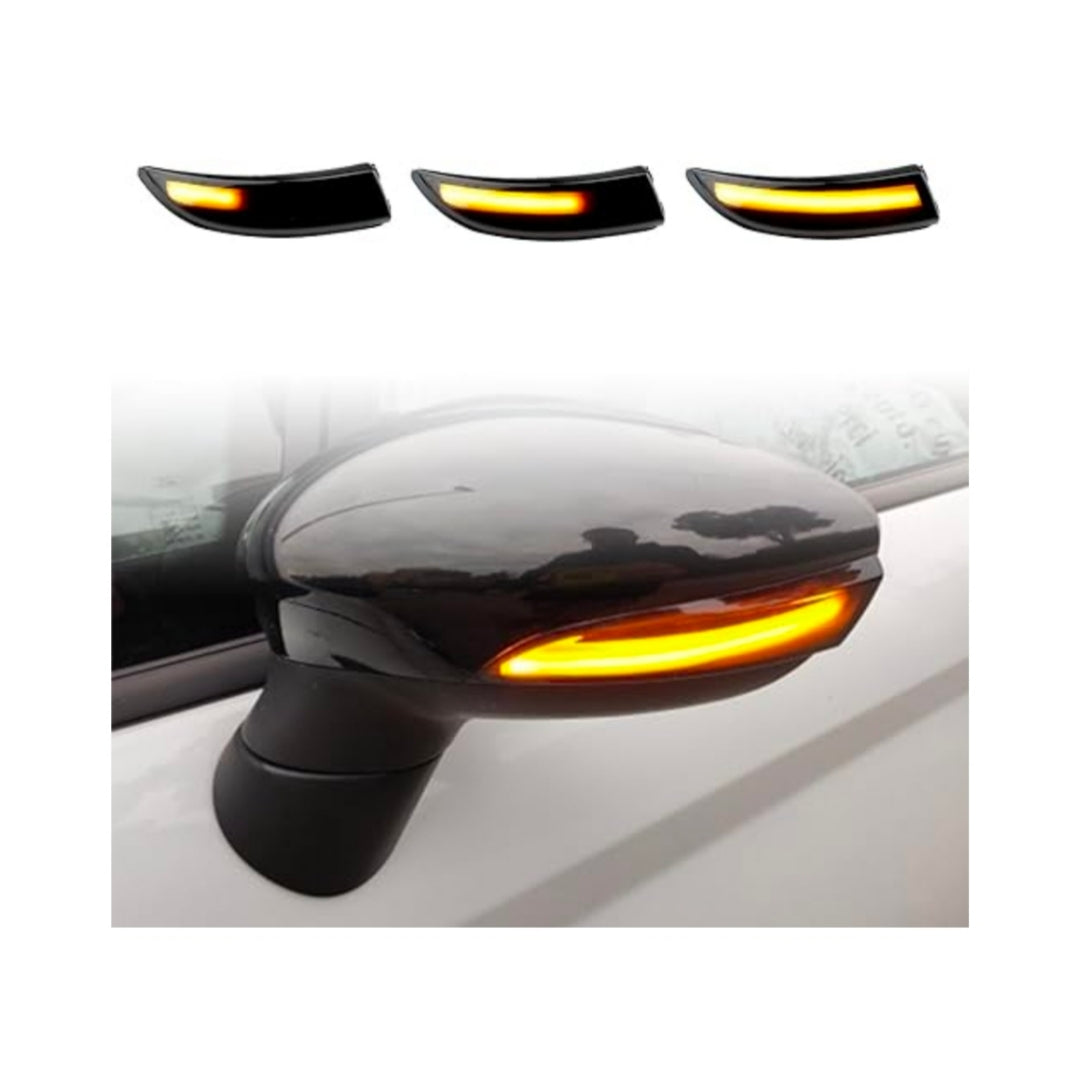 Specchietti Laterali Led per Ford Fiesta MK6, B-Max (2008-2019), Plug and Play