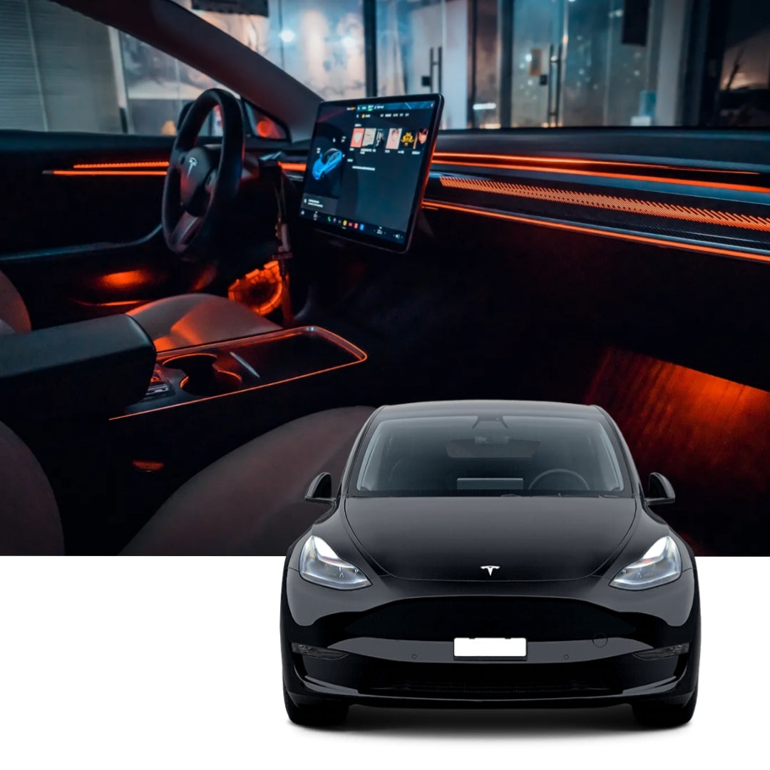 Ambient Light per Tesla Model 3/Y (2021-2023), 64 Colori RGB
