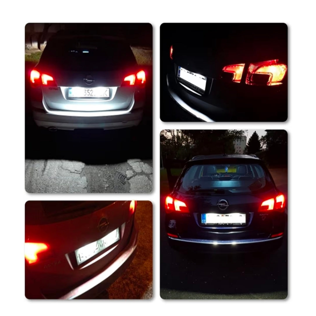 Set Luci Targa a Led per Chrevolet Malibu, Tahoe, GMC Yukon, Cadillac (Compatibilità in Descrizione), Plug and Play