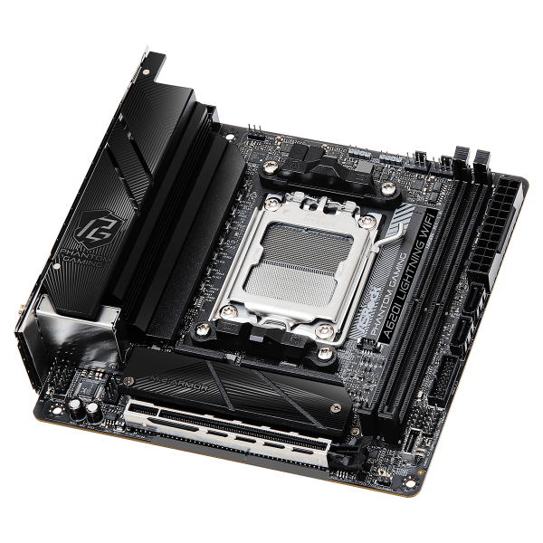 Asrock A620I Lightning WiFi AMD A620 Presa di corrente AM5 mini ITX