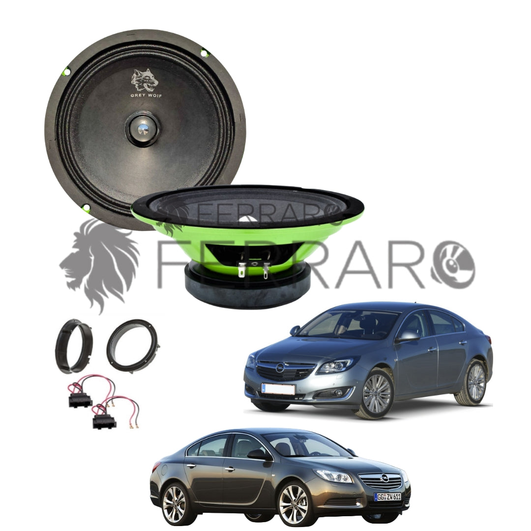 FerraroStore Kit 2 Altoparlanti | PV165.3 | Ant o Post | Opel Insignia (2008-2017)