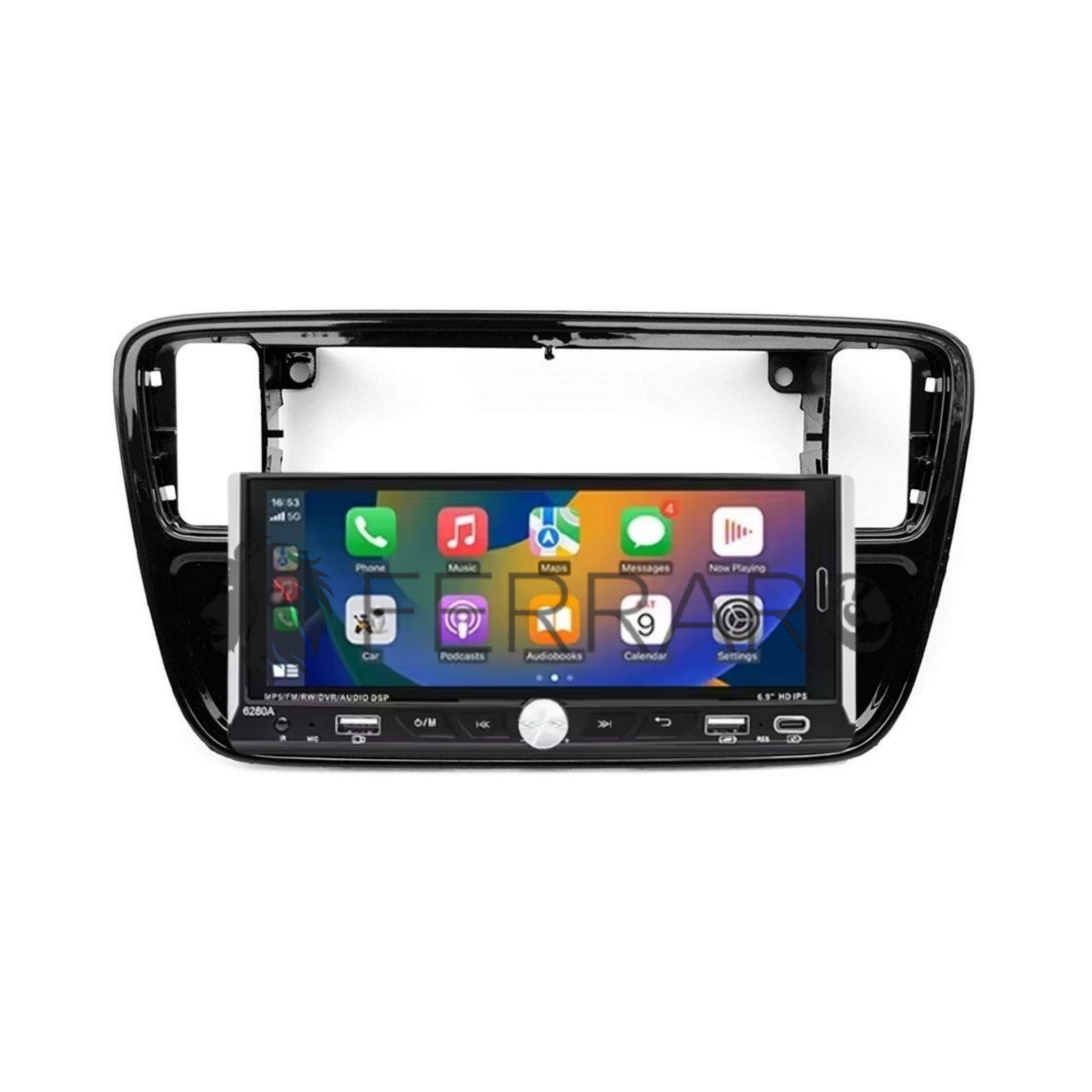 Autoradio per Volkswagen UP 6.9" | 2011-2024 | Android | Bluetooth | CarPlay | Android Auto | 2/32GB Ram