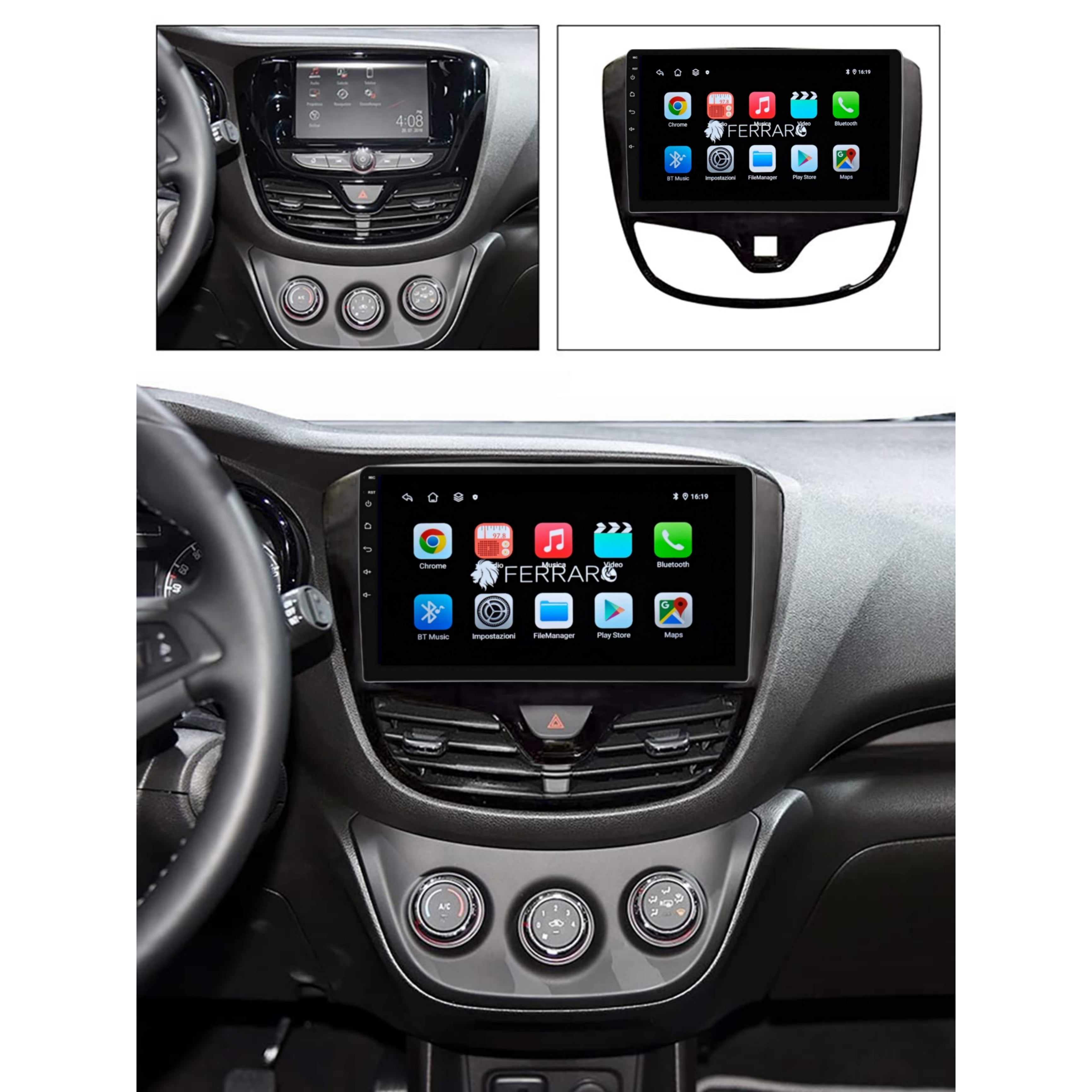 Autoradio per Opel Karl | Opel VinFast 10.1" | 2015-2019 | Android | Bluetooth | CarPlay | Android Auto | 2GB/4GB/8GB Ram