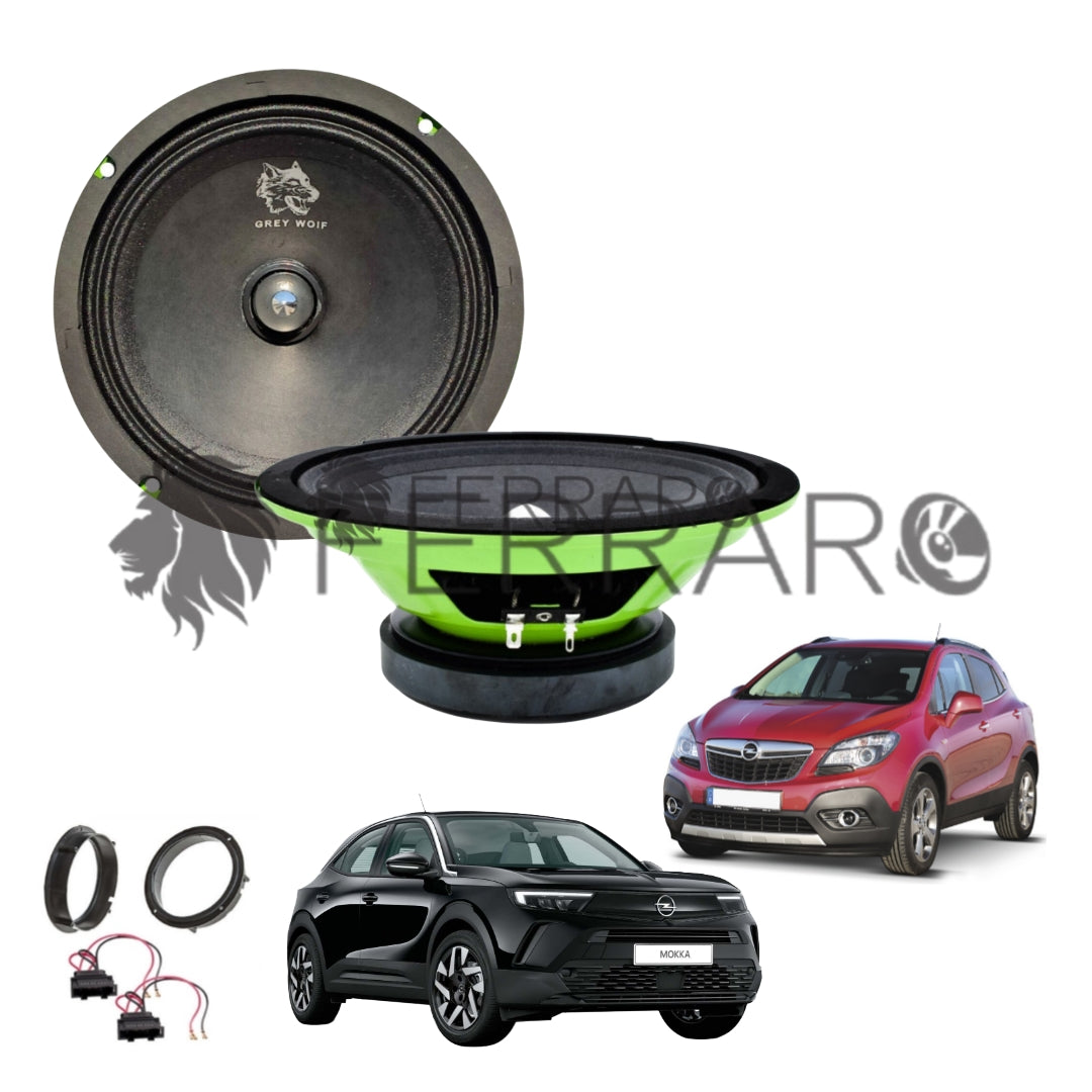 FerraroStore Kit 2 Altoparlanti | PV165.3 | Ant o Post | Opel Mokka (2012-2024)