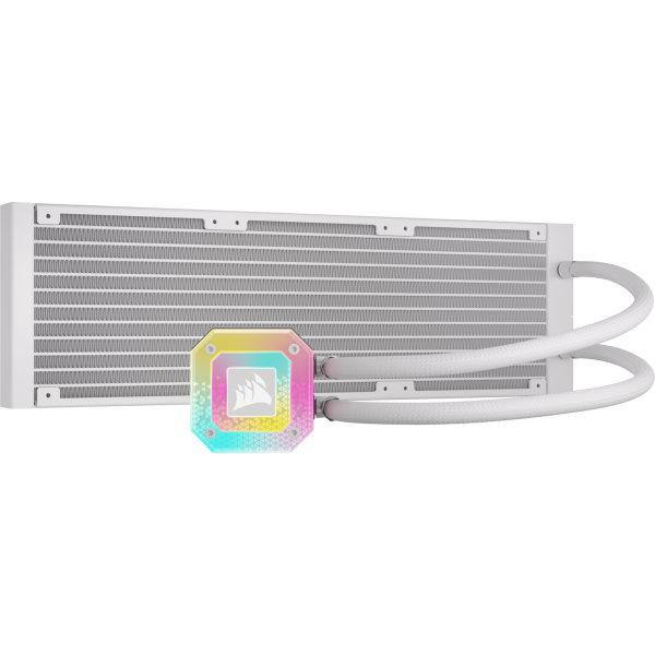 Corsair | CW-9060073-WW, Kit di raffreddamento a liquido 12 cm, Bianco