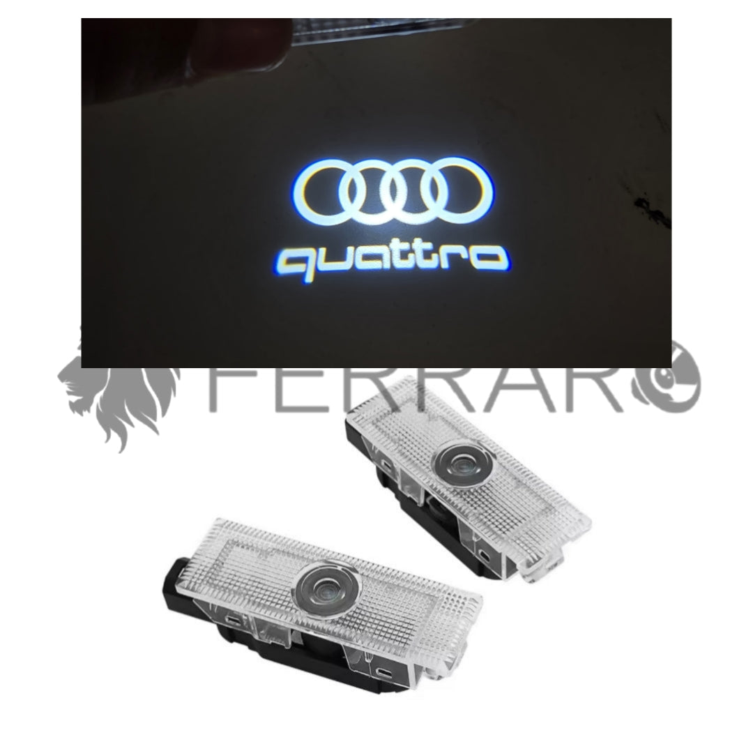 Luce di Cortesia Audi | Plug and Play | Proiettore Logo