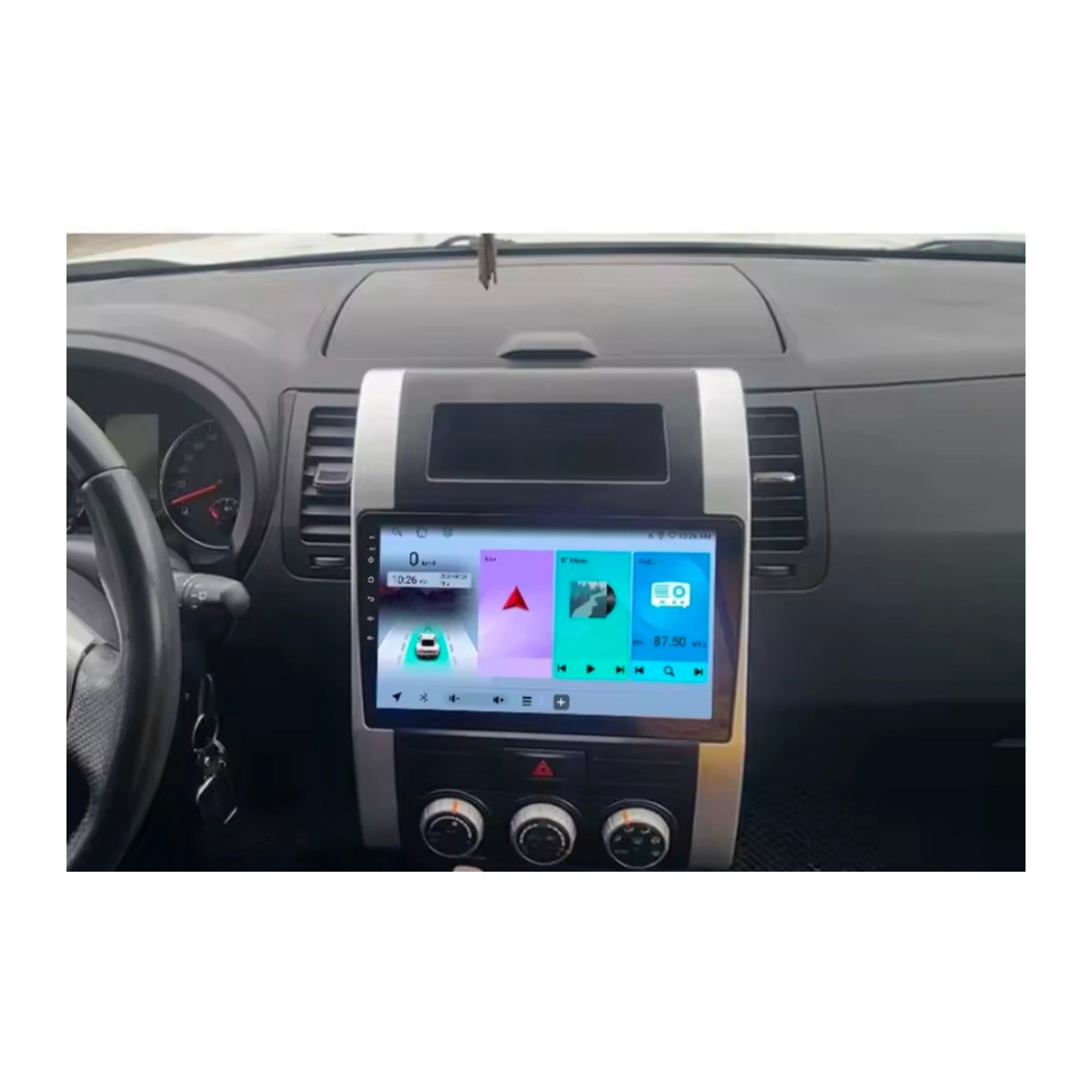 Autoradio per Nissan X-Trail T31 | Qashqai Cefiro 10.1" | 2007-2014 | Android | Bluetooth | CarPlay | Android Auto | 2GB/4GB/8GB Ram