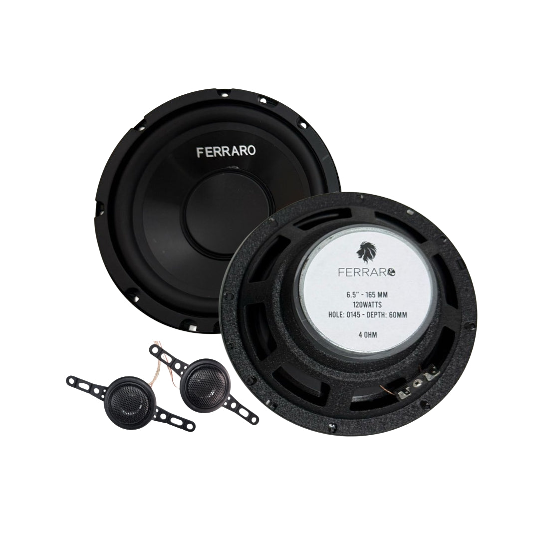 FerraroStore Kit 6 Altoparlanti | ASK-165.2 | ASC-652PC | Ant/Post | Toyota Auris (Dal 2014>)