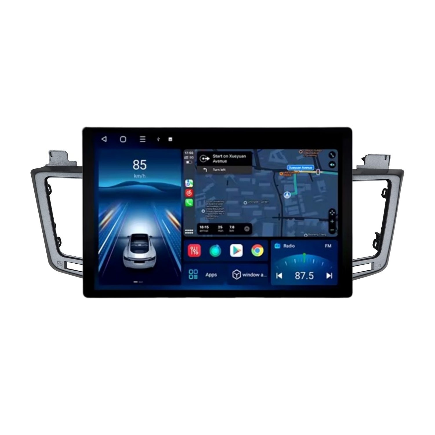 Autoradio per Toyota RAV4 | XA40 | 11.5" | 2012-2018 | Android | Bluetooth | CarPlay | Android Auto | 4/64GB Ram
