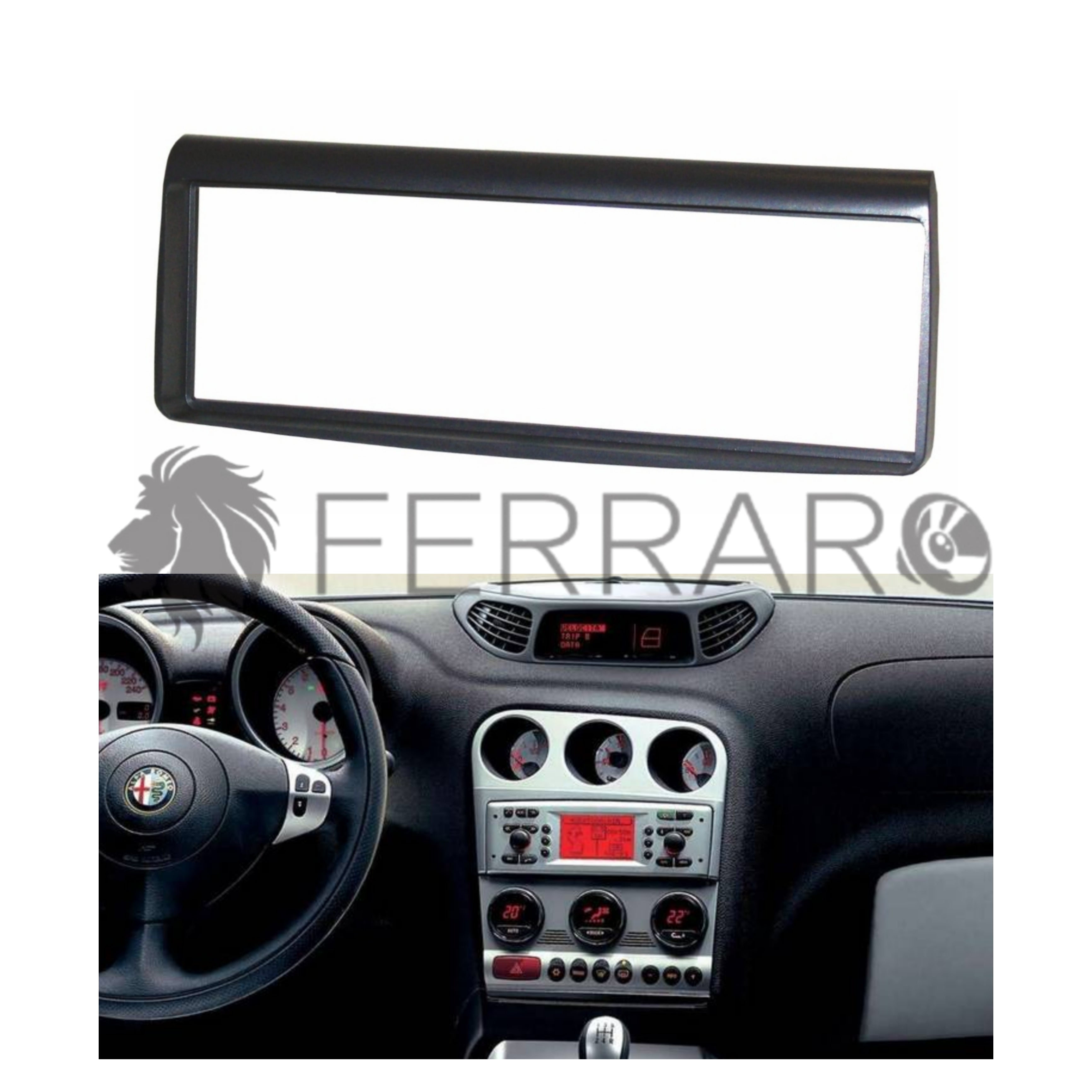 Mascherina 1DIN | AlfaRomeo 156 fino al 2002