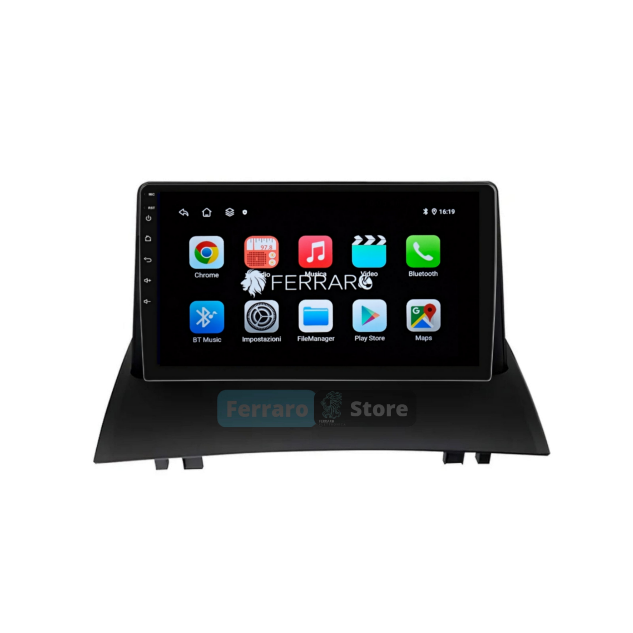 Autoradio per Renault Megane 2 9" | 2002-2009 | Android | Bluetooth | CarPlay | Android Auto | 2GB/4GB/6GB/8GB Ram