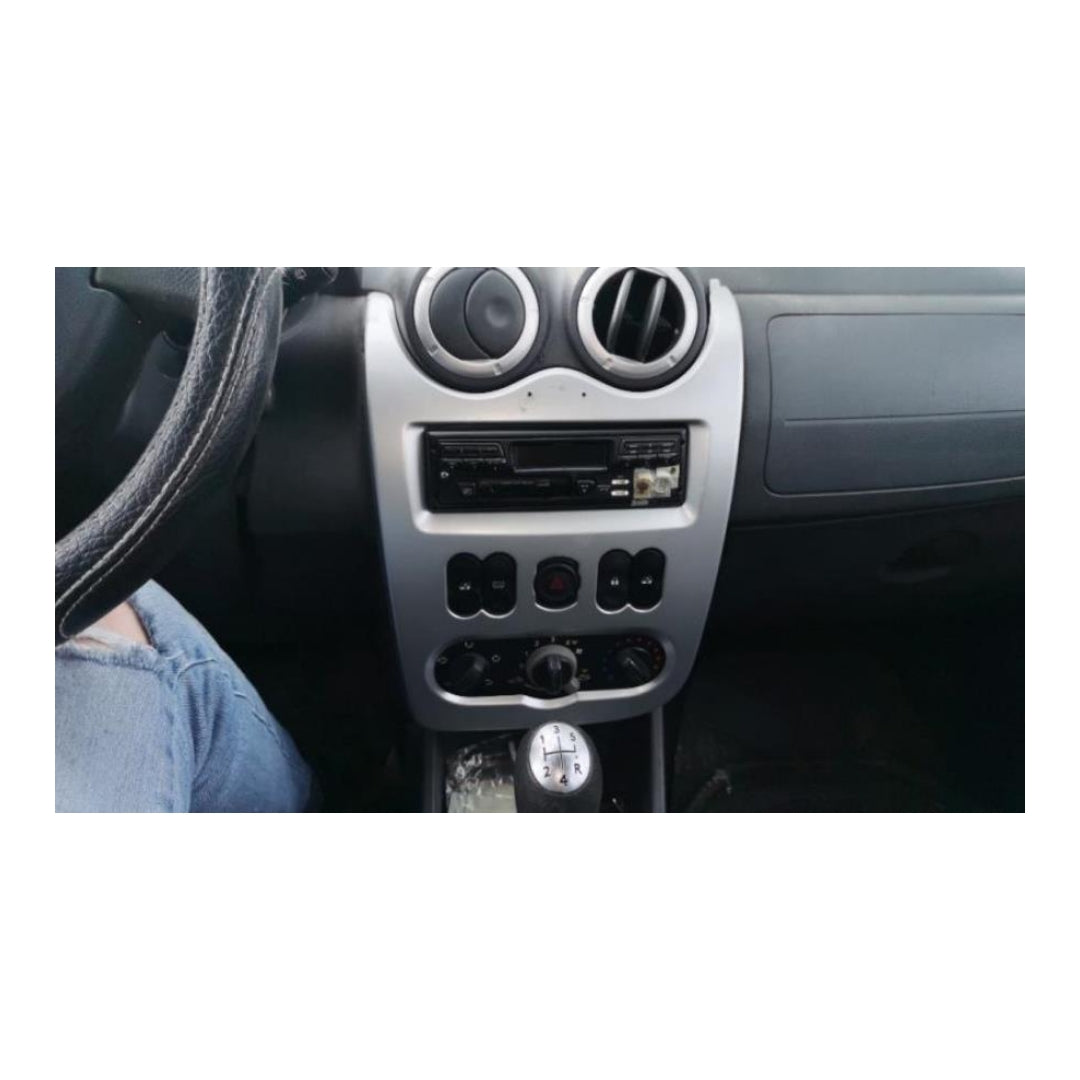 Kit Montaggio Autoradio 9"Pollici Renault Logan, Duster, Sandero (2009-2015), Mascherina, Cablaggio per Autoradio Android