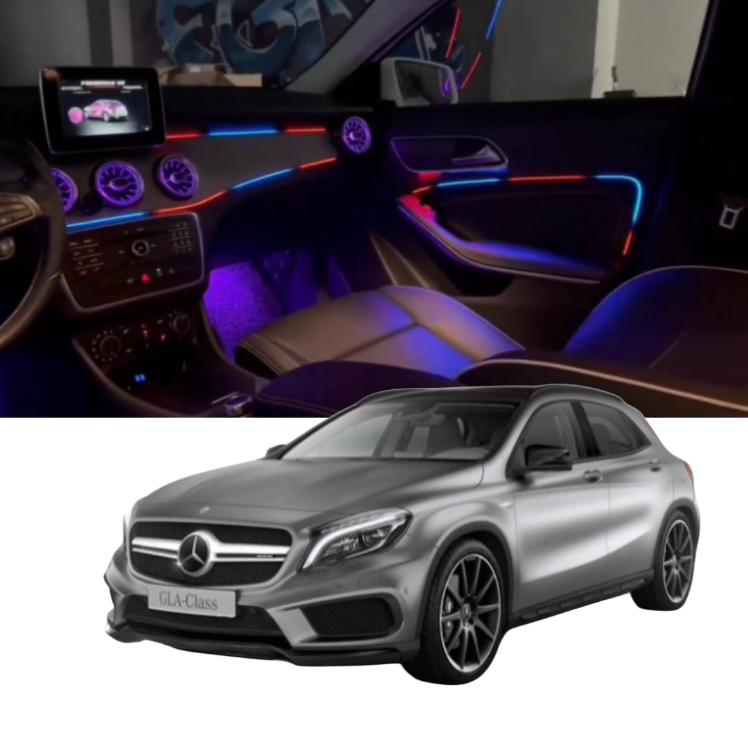 Ambient Light per Mercedes Classe A, B, CLA, GLA, 64 Colori RGB