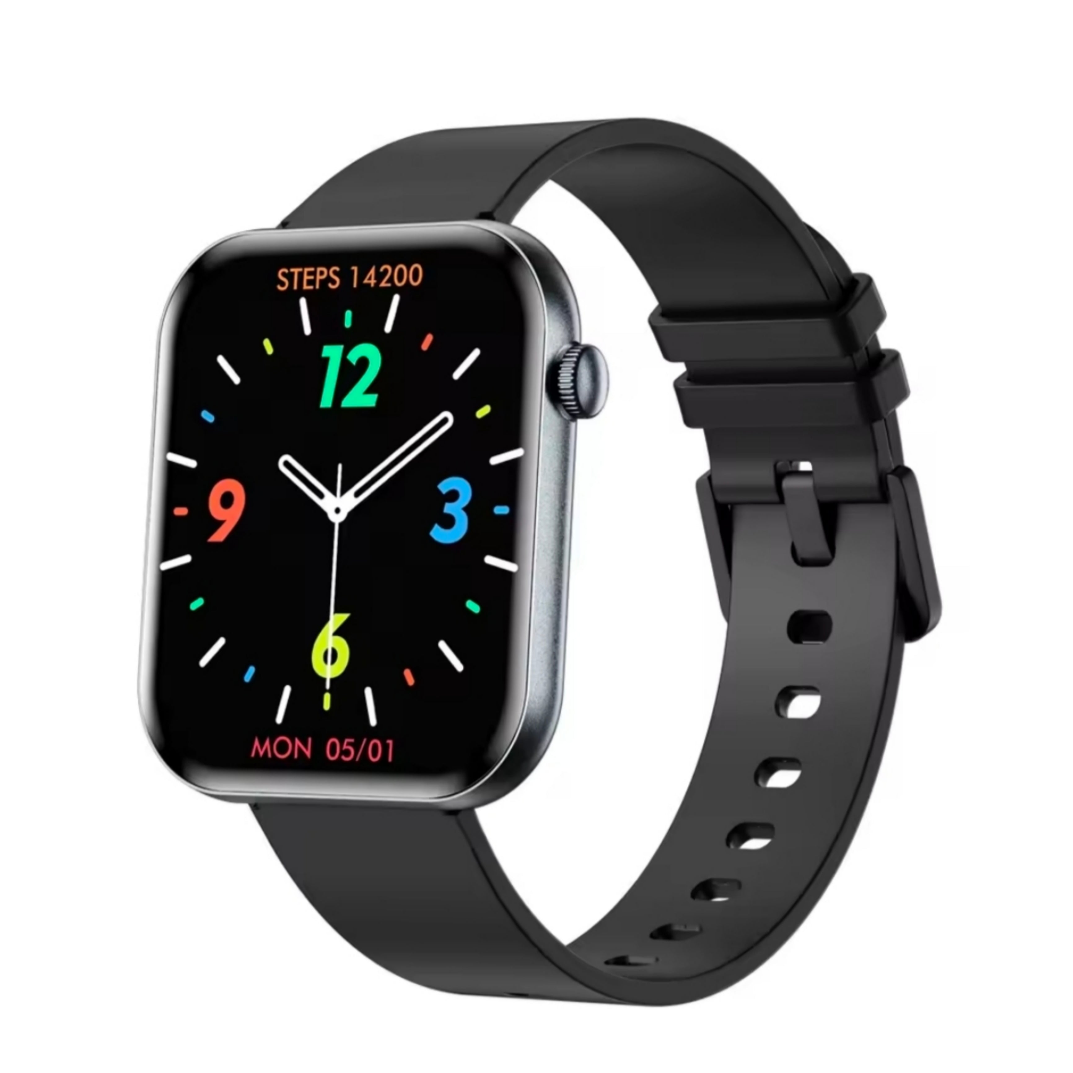 SmartWatch 1.85" Pollici, BT, Messaggi, Chiamate, Sport