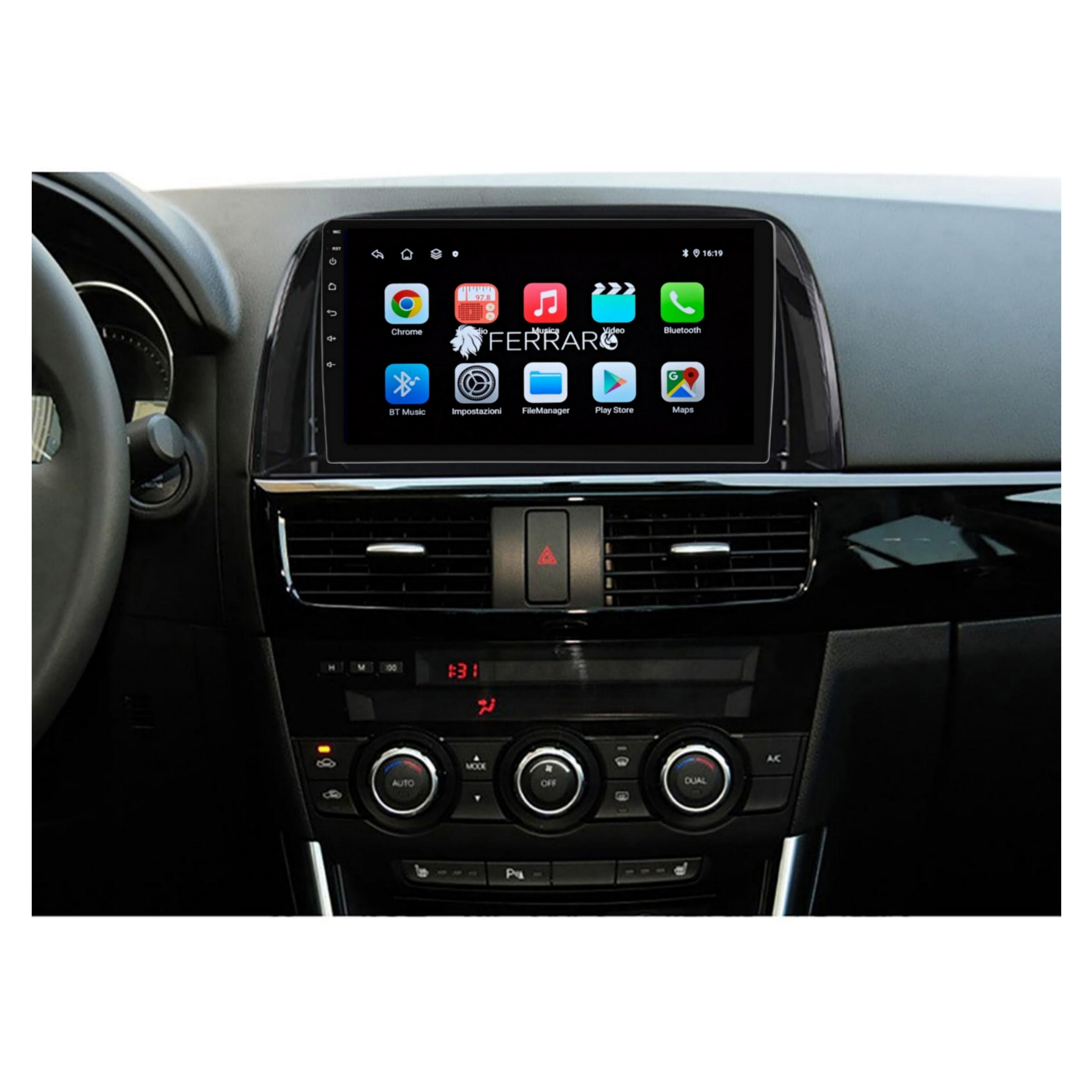 Autoradio per Mazda CX5, CX-5 10.1" | 2012-2017 | Android | Bluetooth | CarPlay | Android Auto | 2GB/4GB/8GB Ram