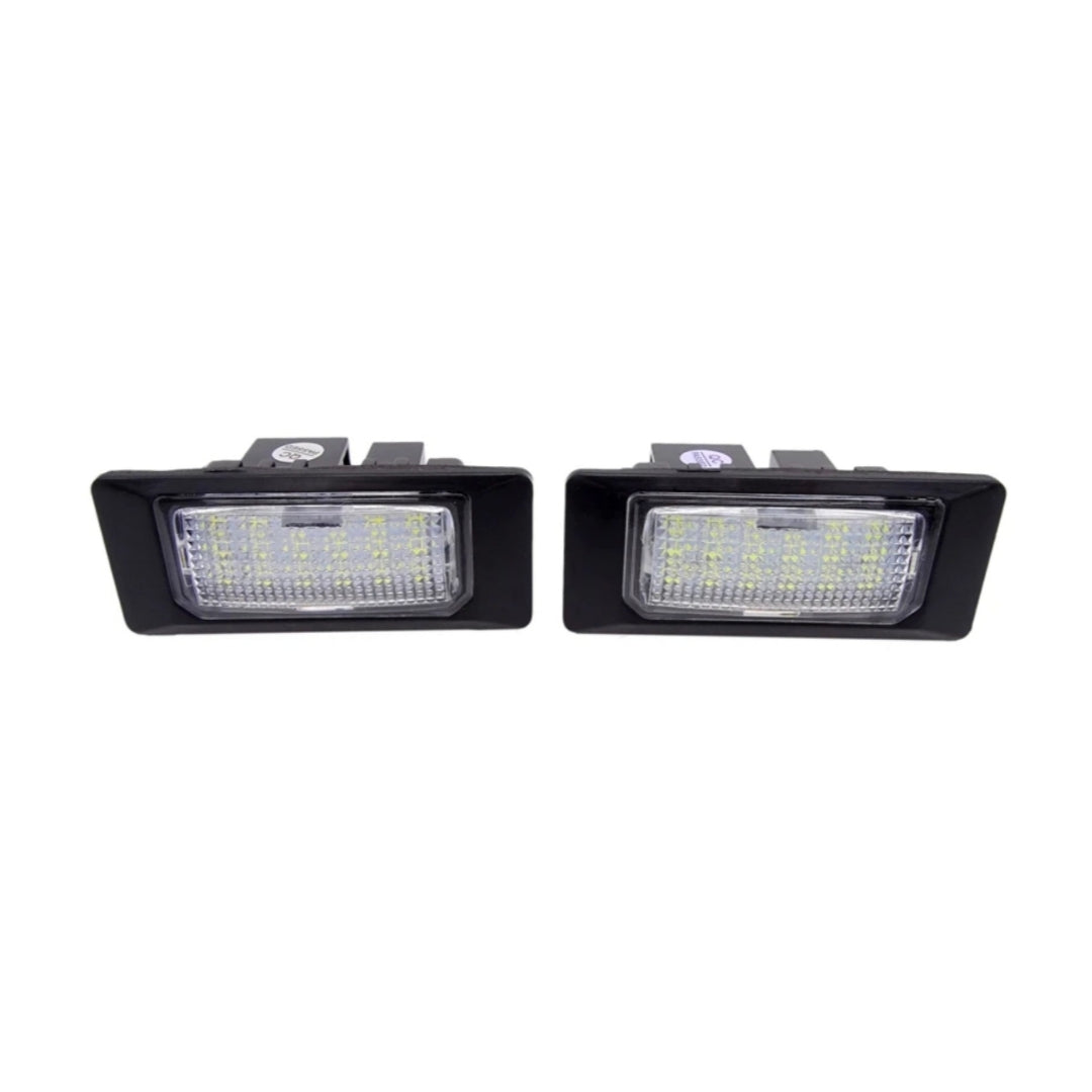 Set Luci Targa a Led per Audi, Volkswagen, (Compatibilità in Descrizione), Plug and Play