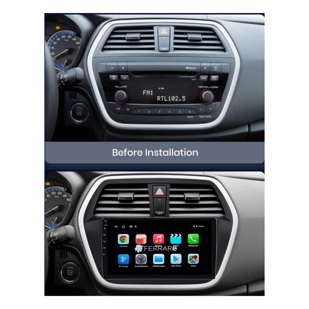 Autoradio per Suzuki SX4 S-Croos 9" | 2012-2016 | Android | Bluetooth | CarPlay | Android Auto | 2GB/4GB/6GB/8GB Ram