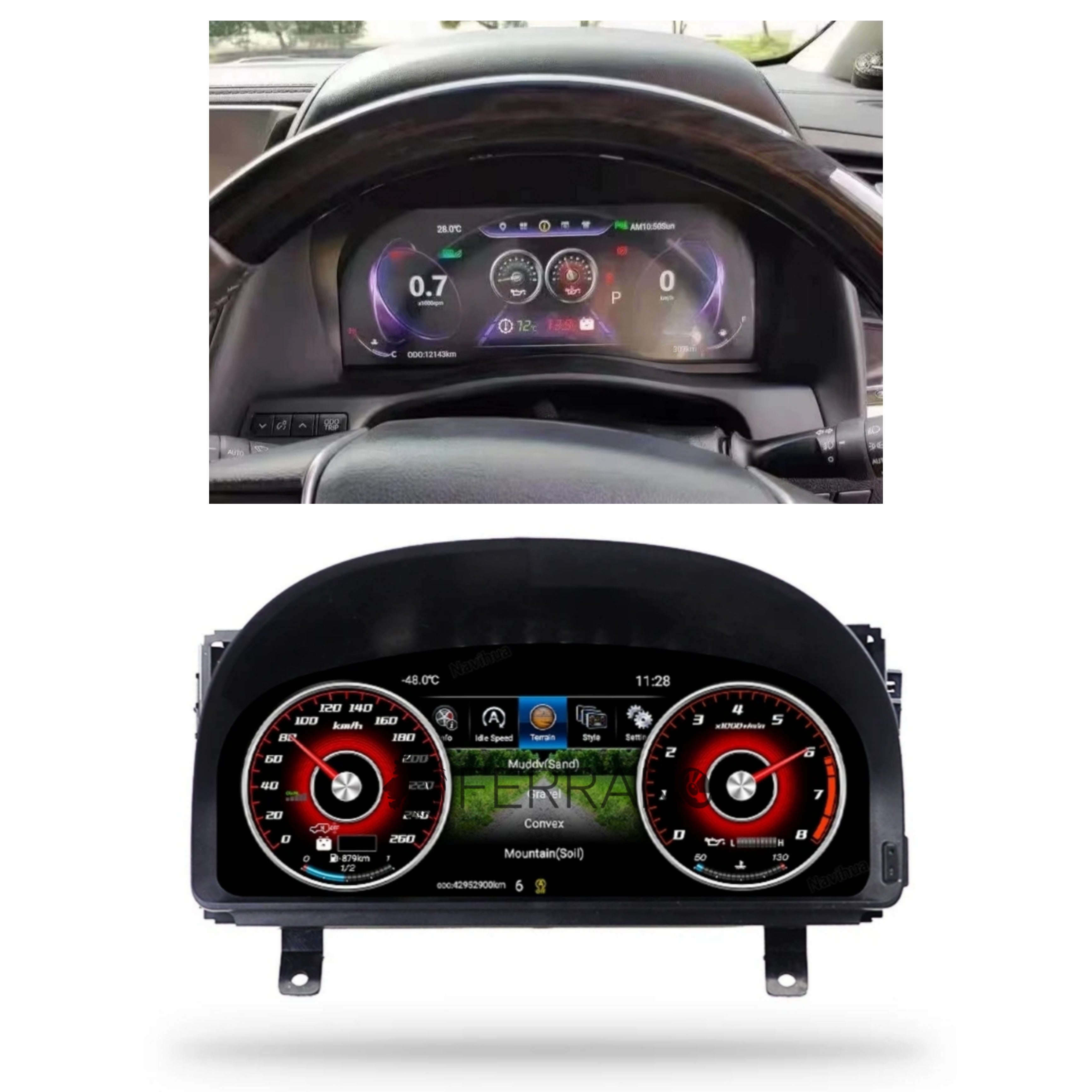 Virtual CockPit 12.3" | Toyota Aplhard (2015-2023) | HD Ultra