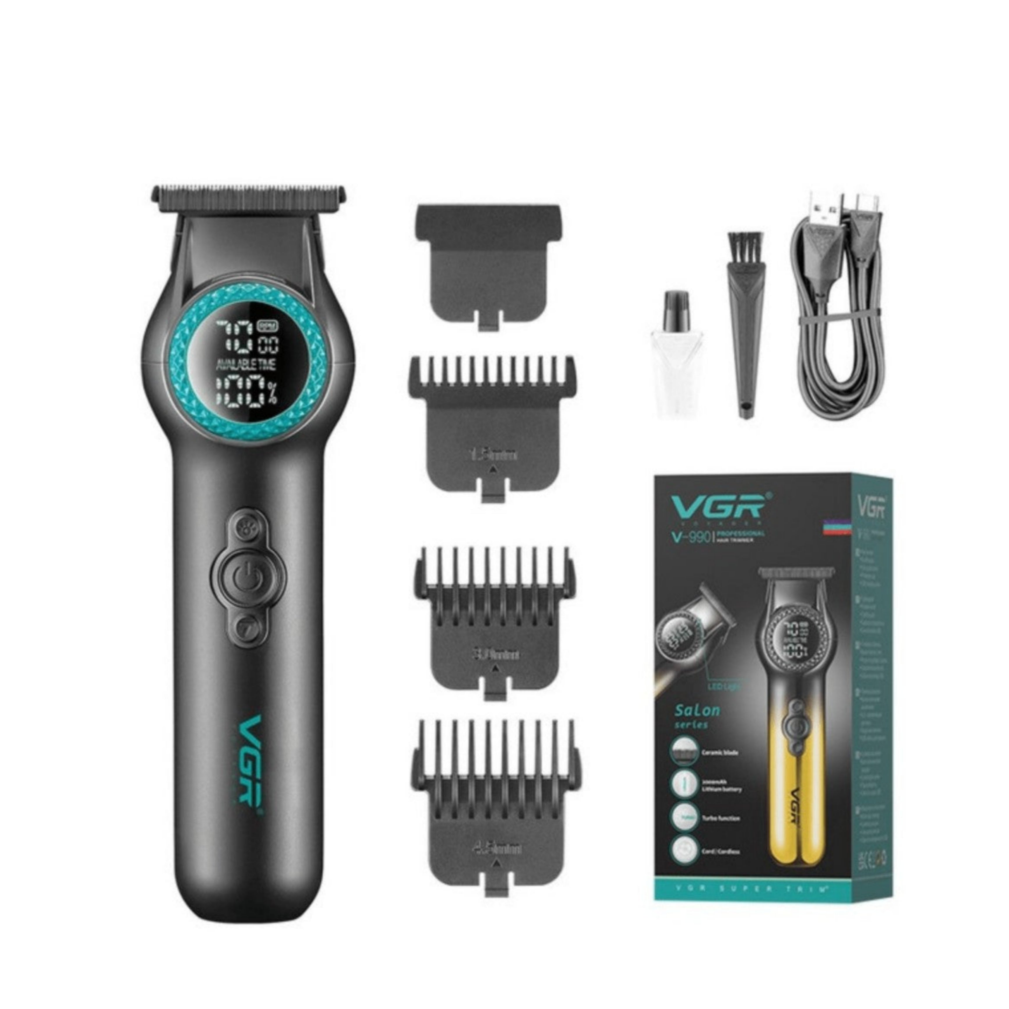 VGR Tagliacapelli | Professionale | USB | VGR V-990