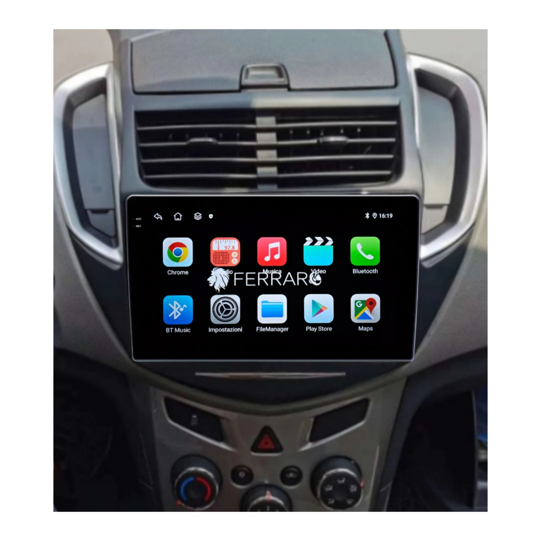 Autoradio per Chrevolet Trax 9" 2K | 2013-2016 | Android | Bluetooth | CarPlay | Android Auto | 12/256GB Ram