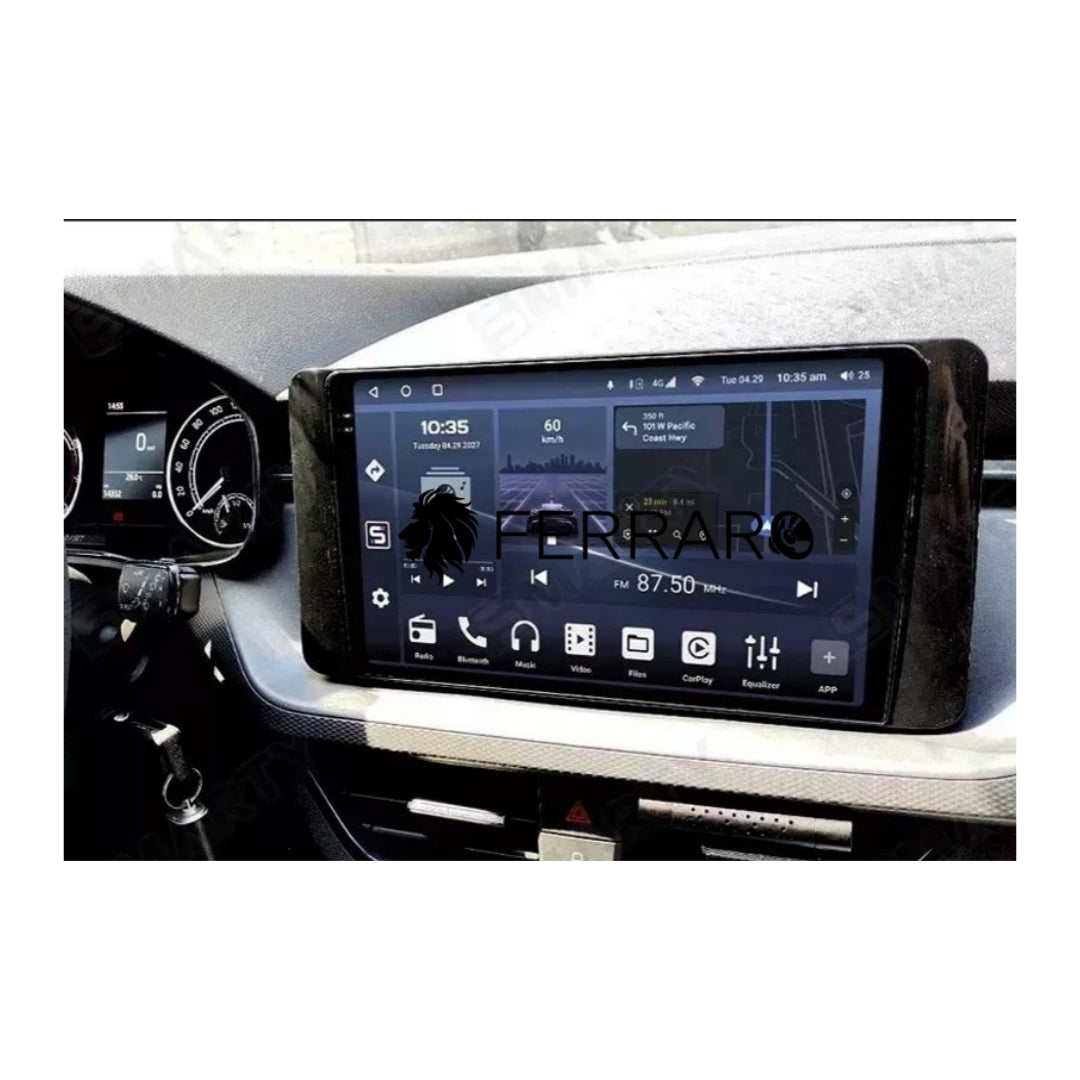 Autoradio per Skoda Kamiq, Volkswagen Polo MK6 9" 2K | 2019-2024 | Android | Bluetooth | CarPlay | Android Auto | 12/256GB Ram