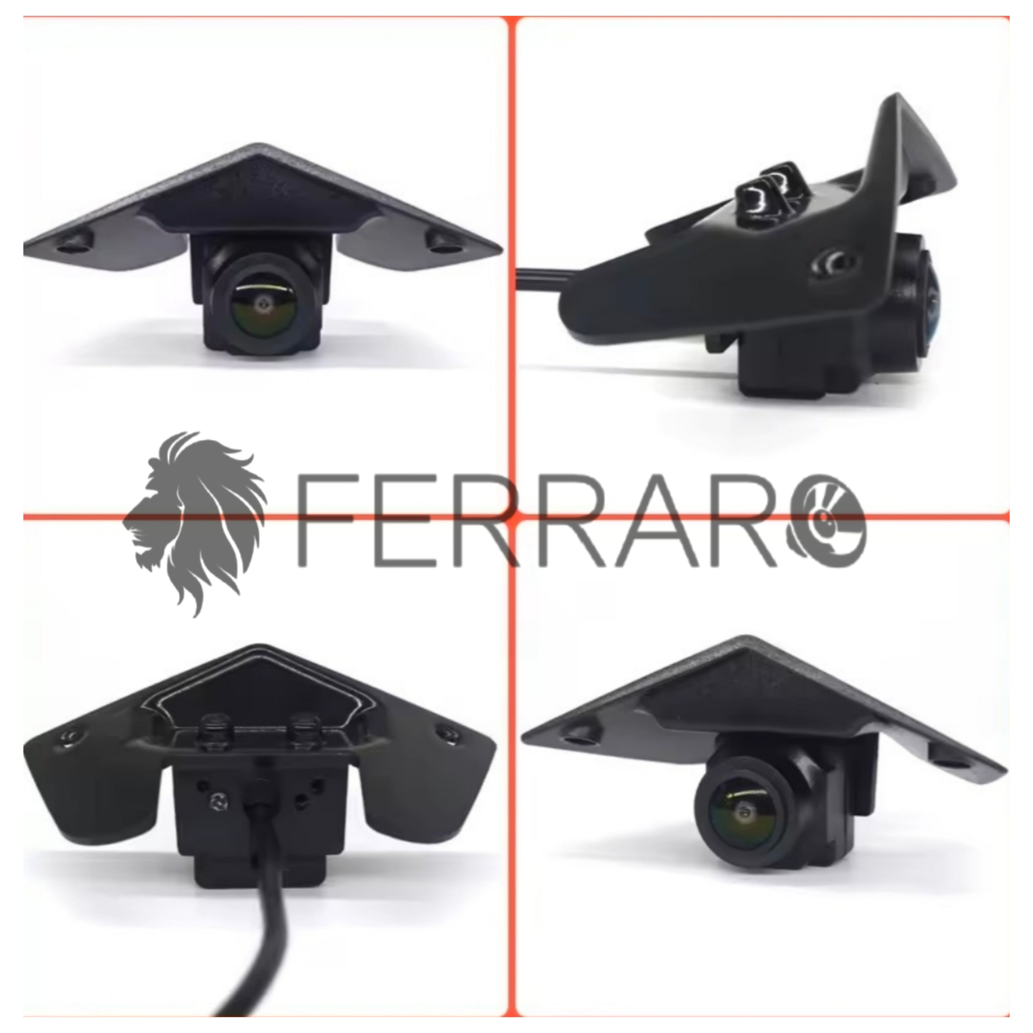 Telecamera Frontale per Mercedes Sprinter, ML, SLK, Vito (Compatibilità in Descrizione) | AHD, 1920x1080 | 170° Gradi