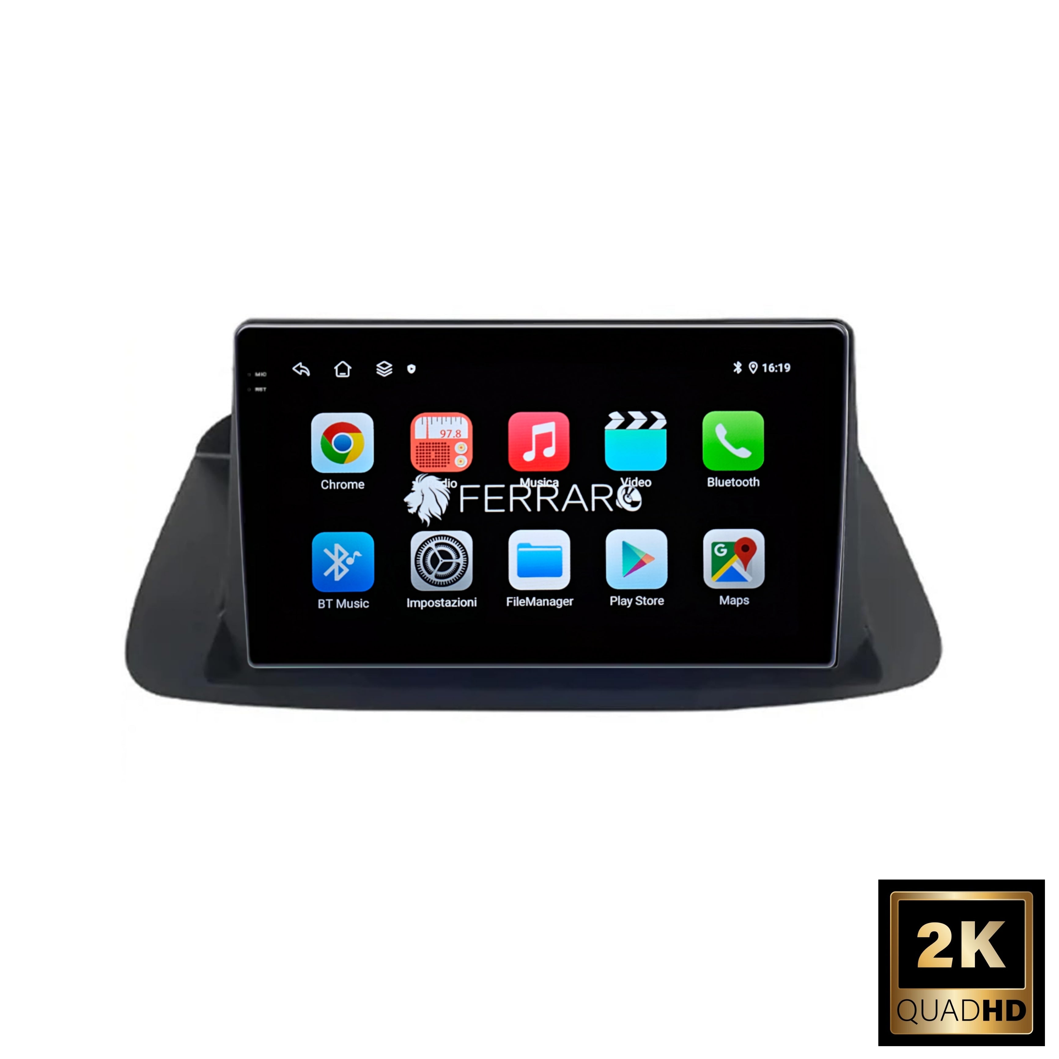 Autoradio per Honda Accord 8 9" 2K | 2007-2015 | Android | Bluetooth | CarPlay | Android Auto | 12/256GB Ram