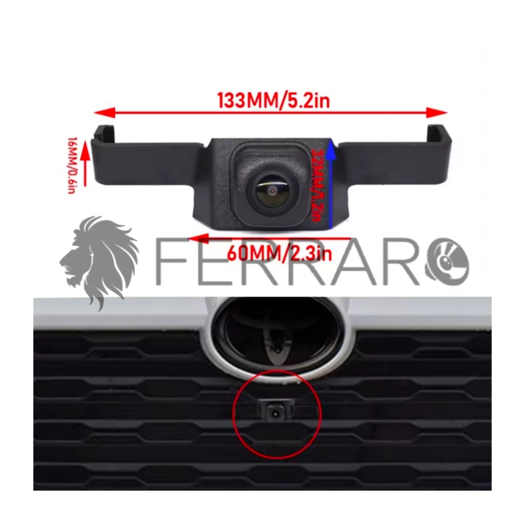 Telecamera Frontale per Toyota RAV4 (2020-2021) | AHD, 1920x1080 | 170° Gradi