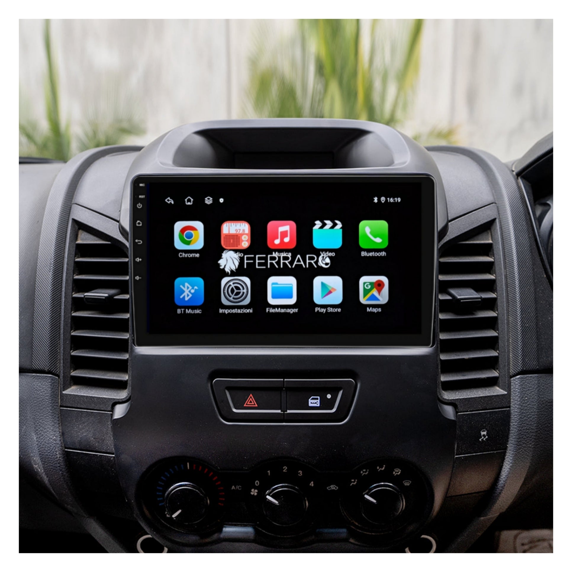 Autoradio per Ford Ranger XLT 9" | 2011-2016 | Android | Bluetooth | CarPlay | Android Auto | 2GB/4GB/6GB/8GB Ram