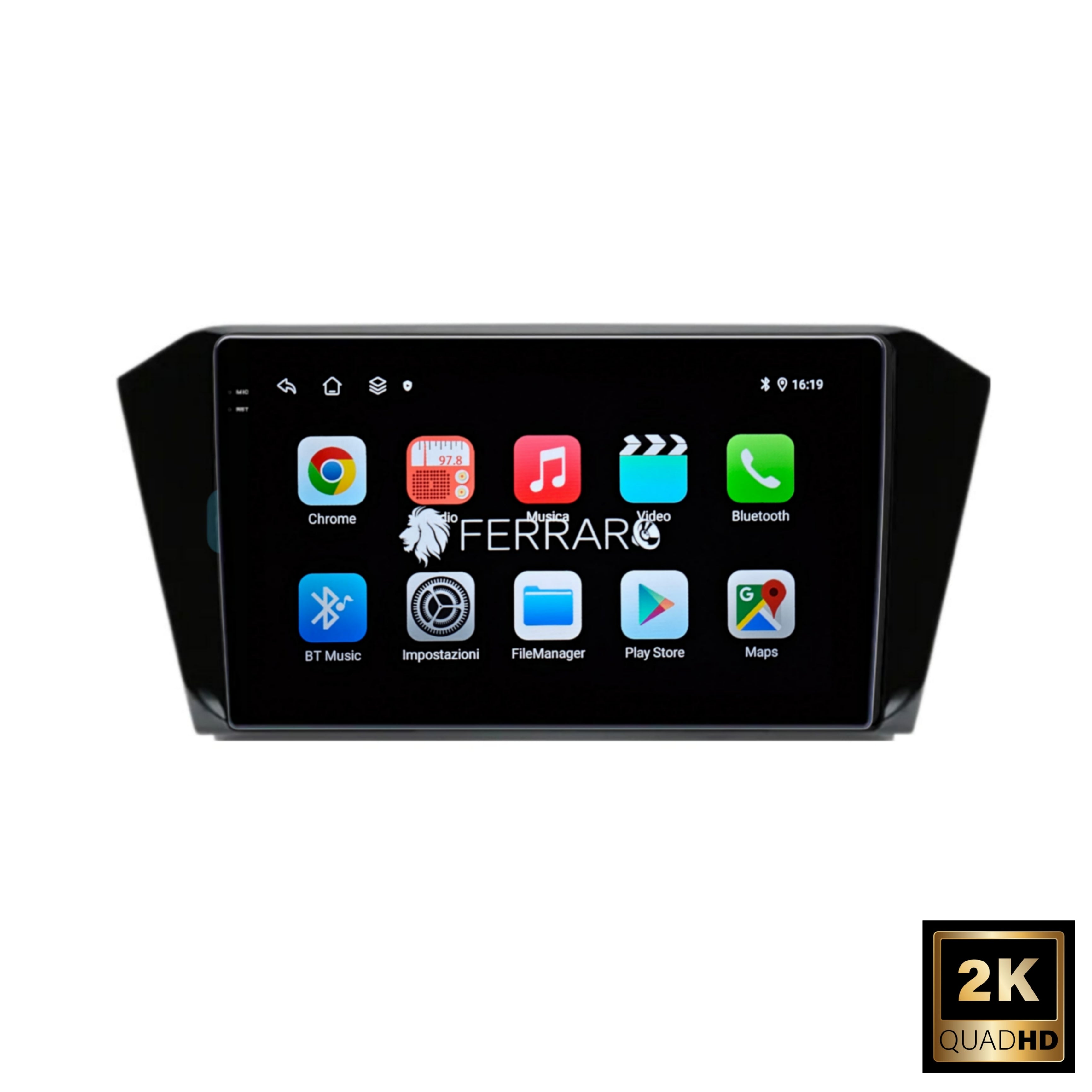 Autoradio per Volkswagen Passat B8 10.1" 2K | 2015-2020 | Android | Bluetooth | CarPlay | Android Auto | 4/64GB Ram