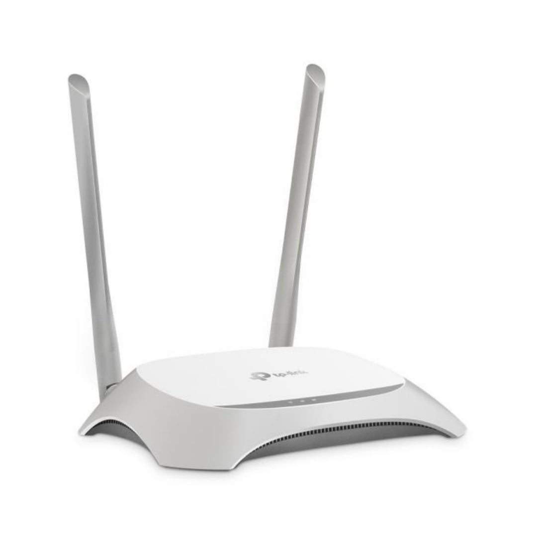 TP-LINK TL-WR840N router wireless Fast Ethernet Banda singola (2.4 GHz) Grigio, Bianco