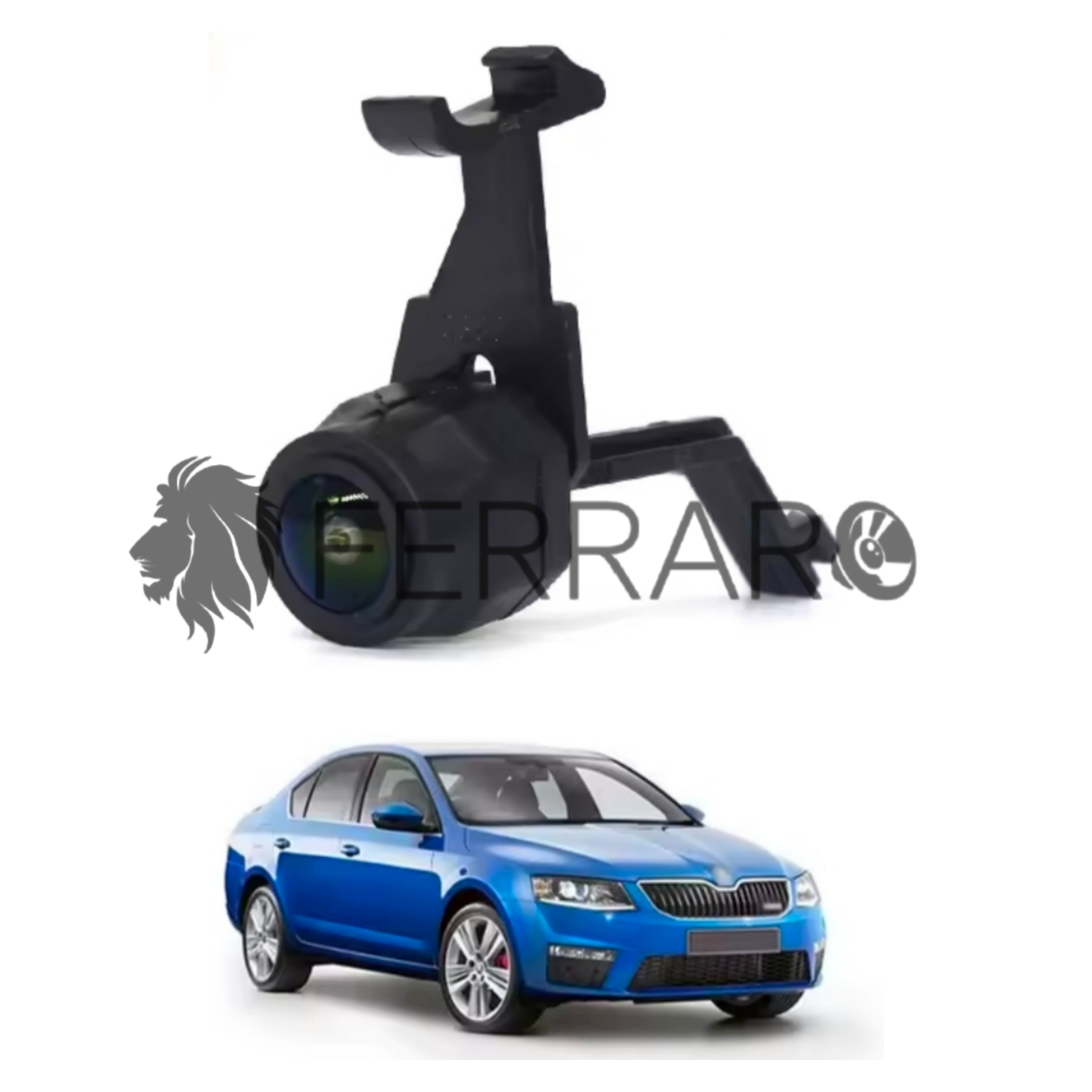 Telecamera Frontale per Skoda Octavia MK3, 5E (2013-2018) | AHD, 1920x1080 | 170° Gradi