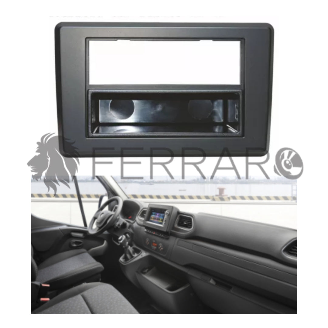 Mascherina 1DIN con Cassetto | Opel Movano, Renault Master, Nissan NV400