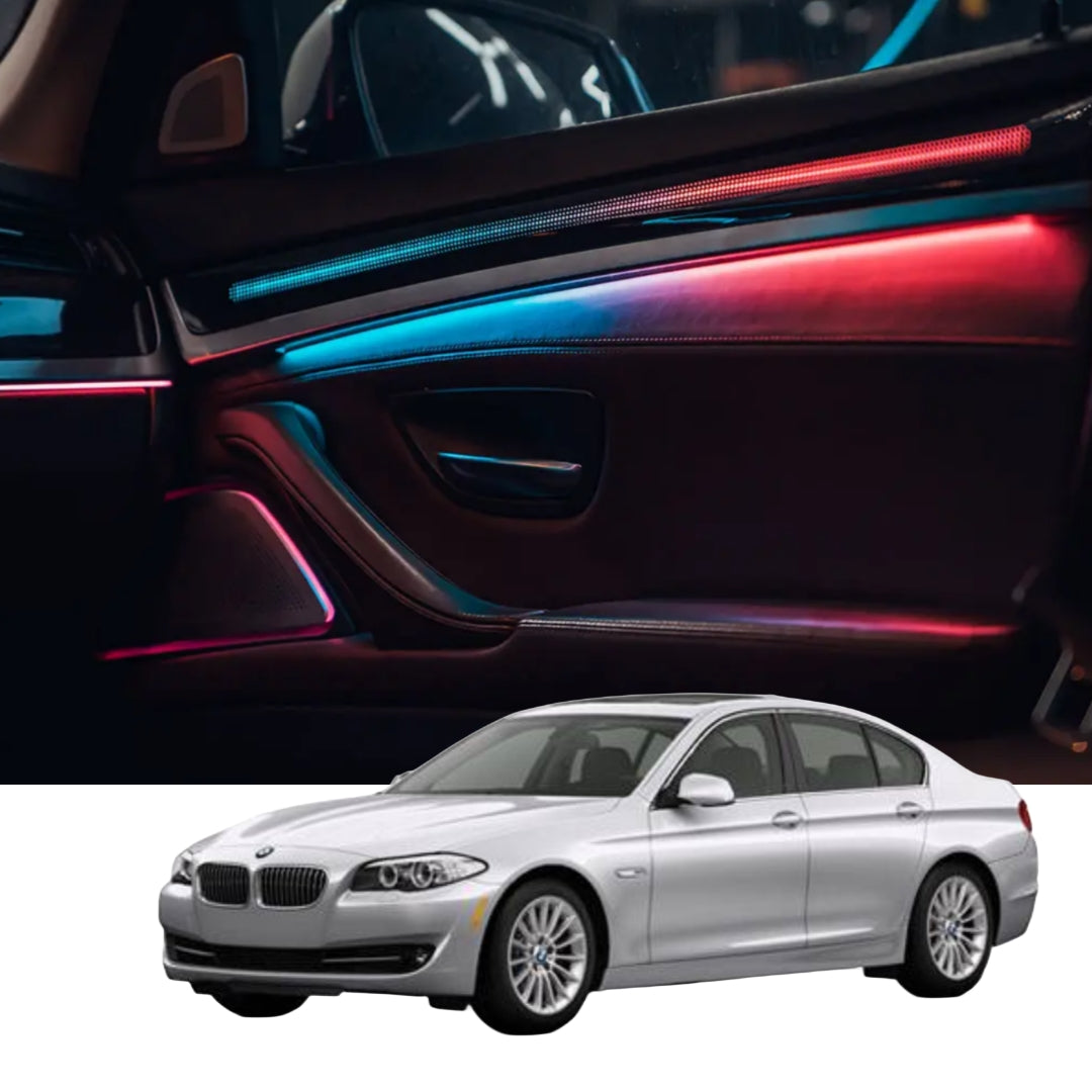 Ambient Light per BMW Serie 5 F10, F11 (2011-2017), 64 Colori RGB