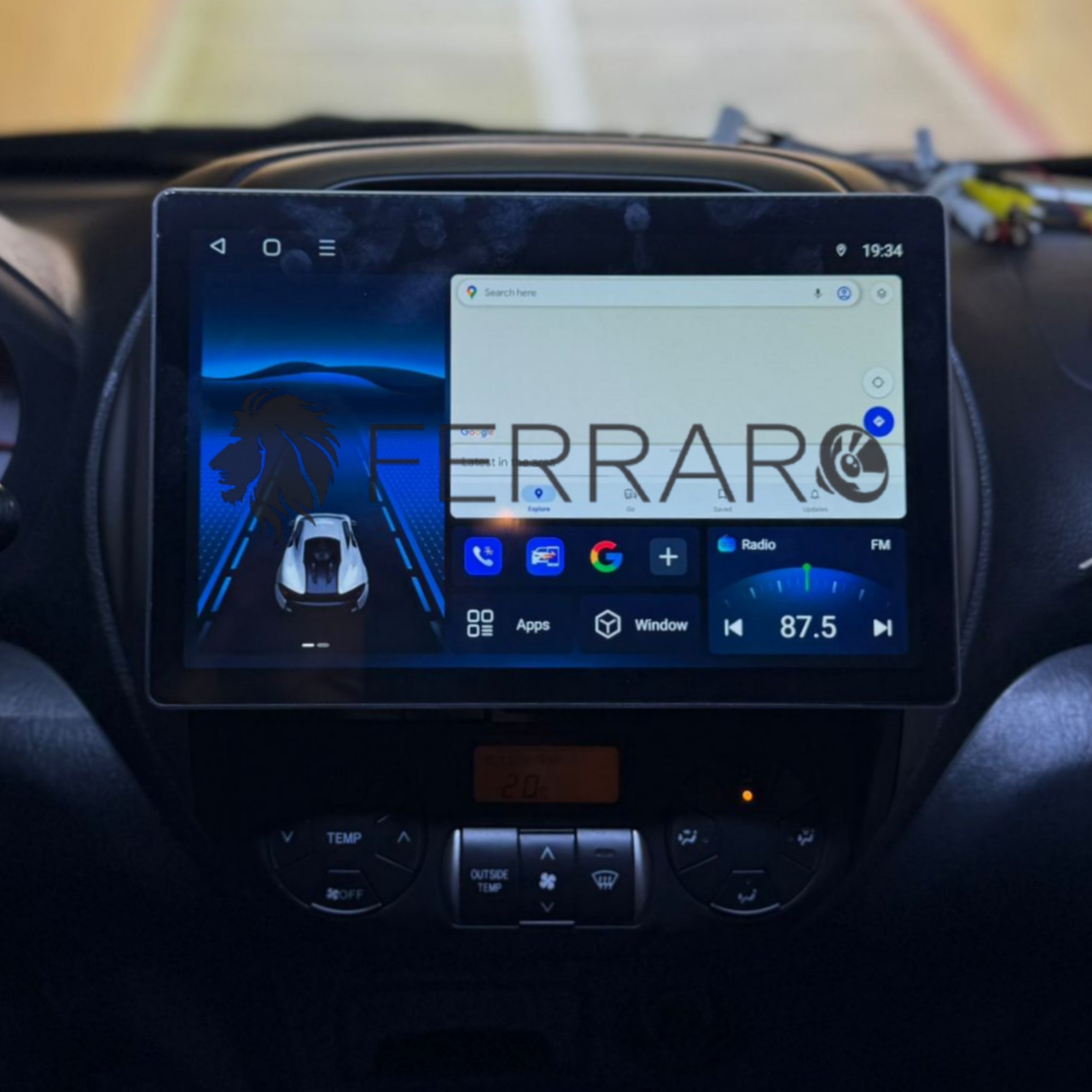 Autoradio per Toyota RAV4 11.5 | 2003-2005 | Android | Bluetooth | CarPlay | Android Auto | 4/64GB Ram