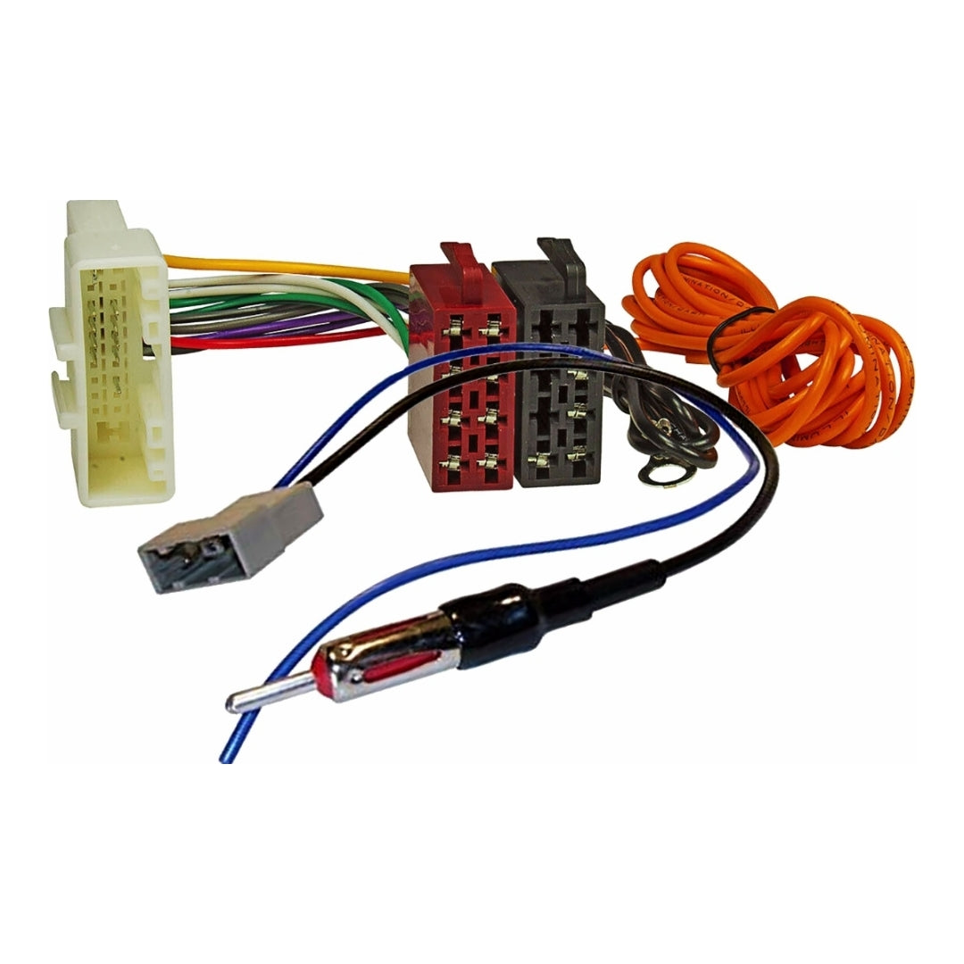 Cablaggio ISO + Adattatore Antenna | Nissan, Renault, Subaru, Fiat, Dacia, Smart, Opel (Compatibilità in Descrizione)