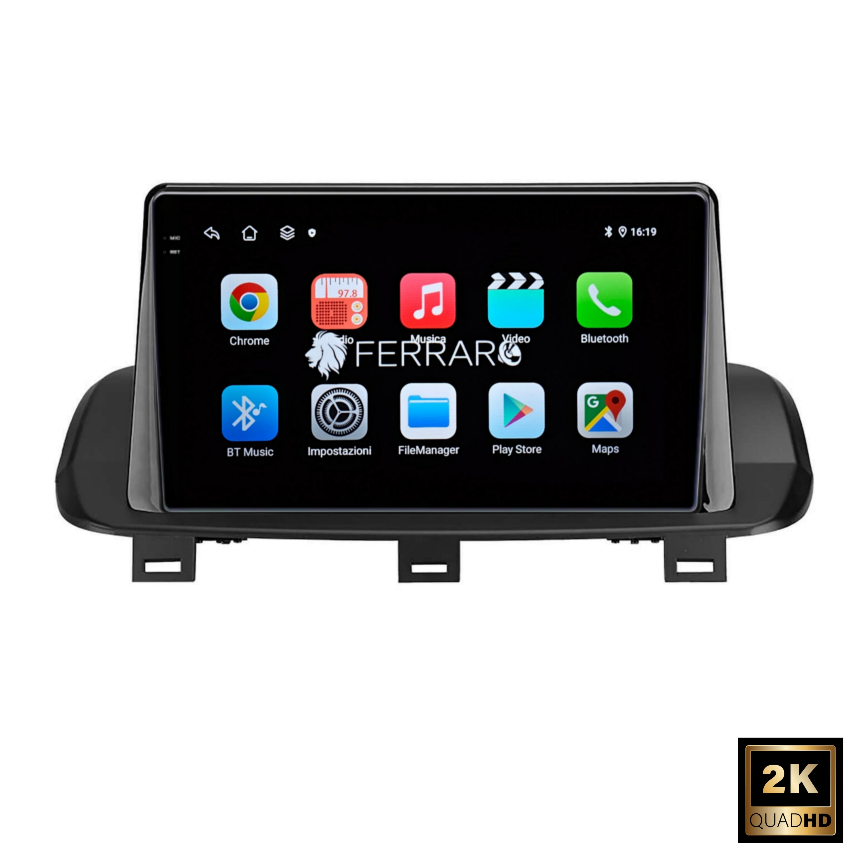 Autoradio per Nissan X-Trail 10.1" 2K | 2021> | Android | Bluetooth | CarPlay | Android Auto | 4/64GB Ram
