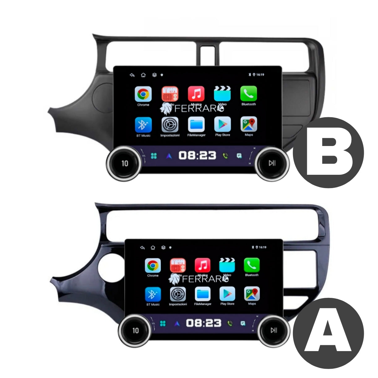 Autoradio per Kia Rio 11.8" 2K (2011-2015) Android, Bluetooth, CarPlay, Android Auto, 4/64GB Ram