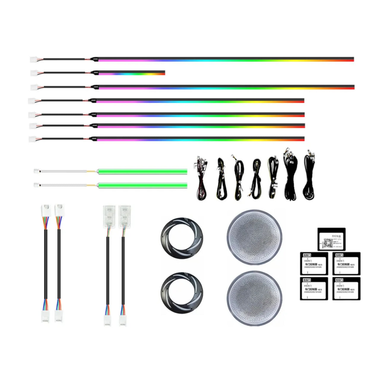 Ambient Light per BMW Z4 E89 (2009-2016), 256 Colori, APP