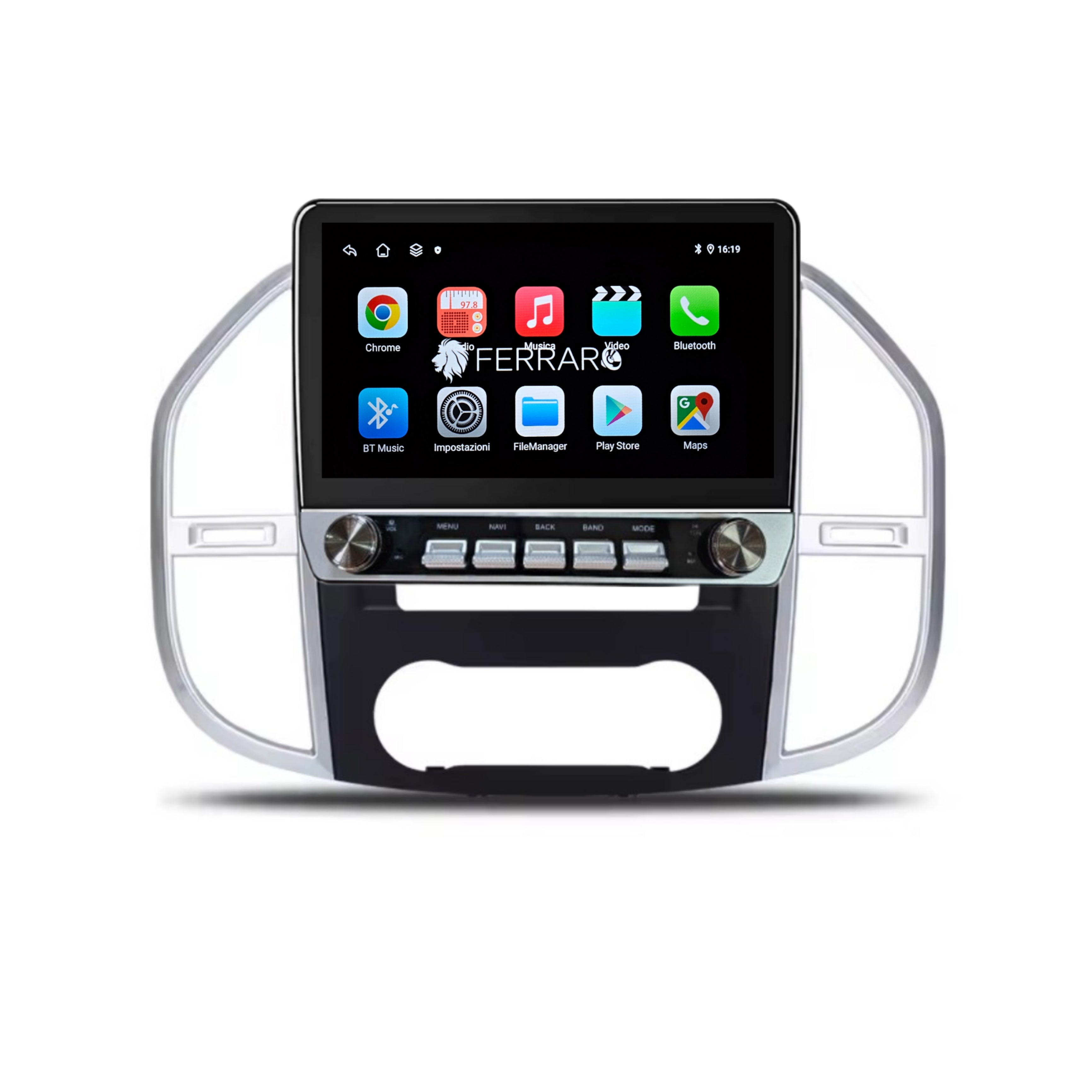 Autoradio per Mercedes Vito W447 10" | 2014-2020 | Android | Bluetooth | CarPlay | Android Auto | 4/64GB Ram