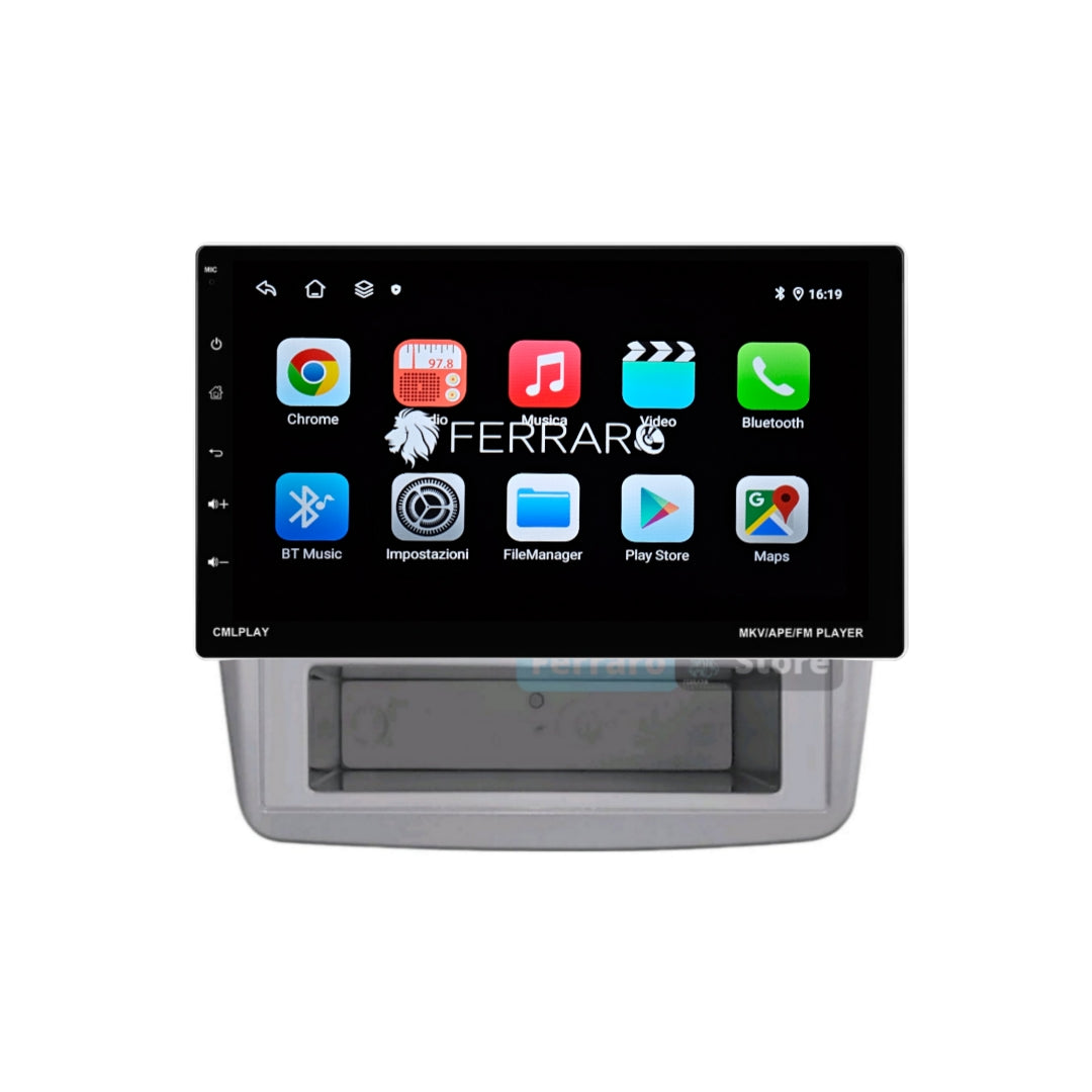 Autoradio per AlfaRomeo Mito | 1Din 9" | 2008-2018 | Android | Bluetooth | Estraibile | CarPlay | Android Auto | 2/32GB Ram