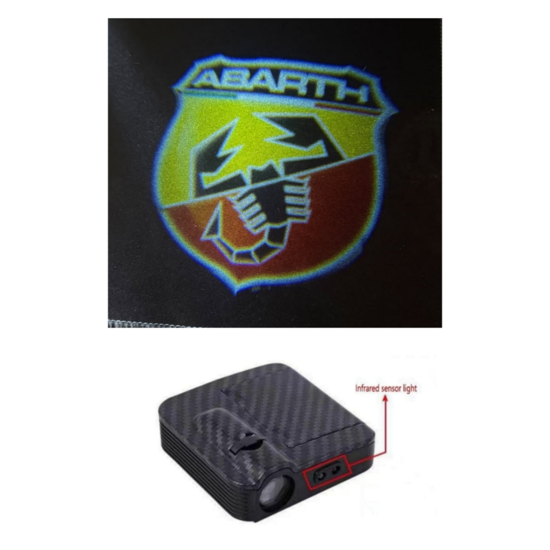 Luce Cortesia Abarth (Universale) Adesivo, Batteria (NO INCL.)